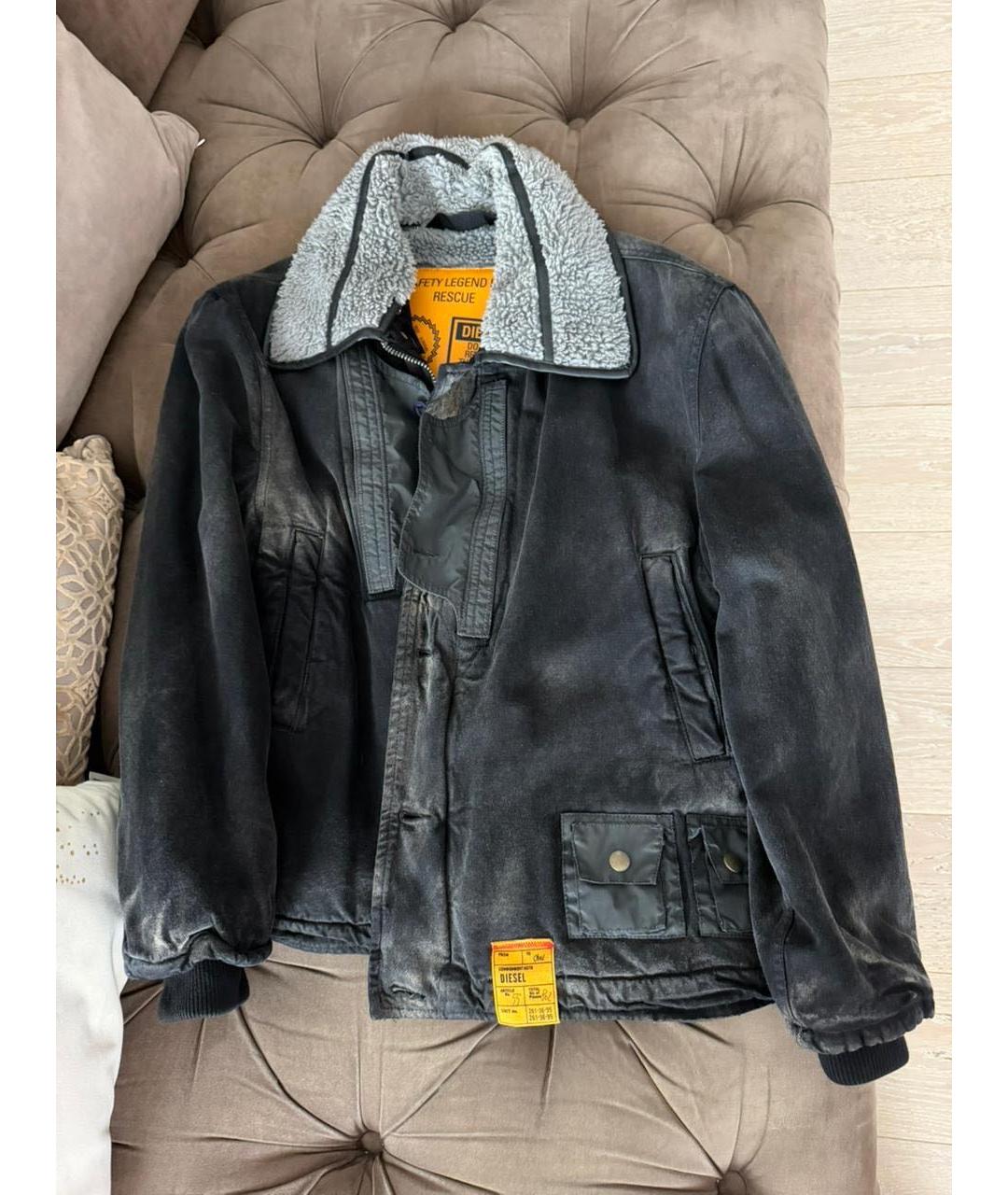 DIESEL Серое пальто, фото 2