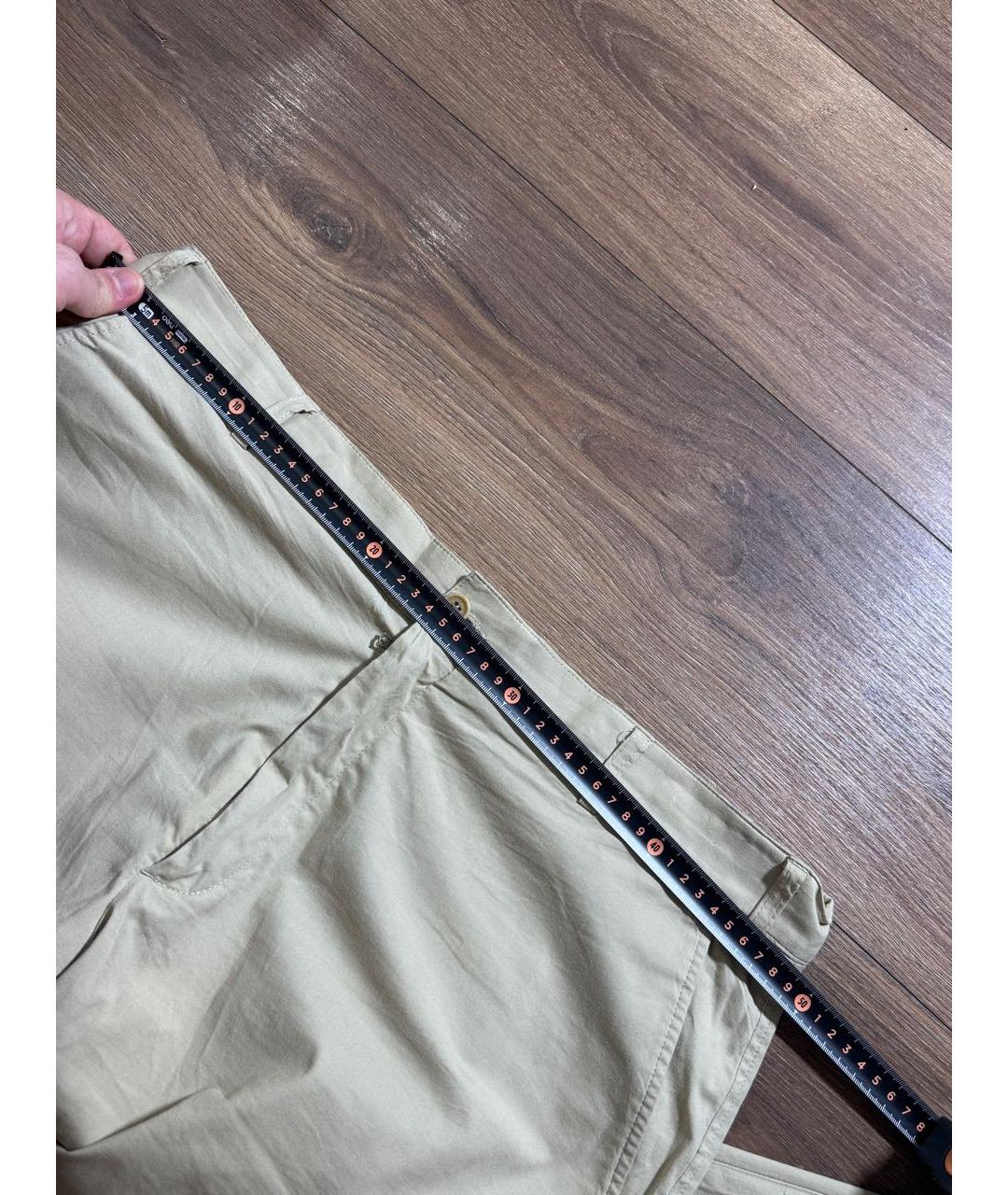 PAUL & SHARK Бежевые хлопковые повседневные брюки, фото 6