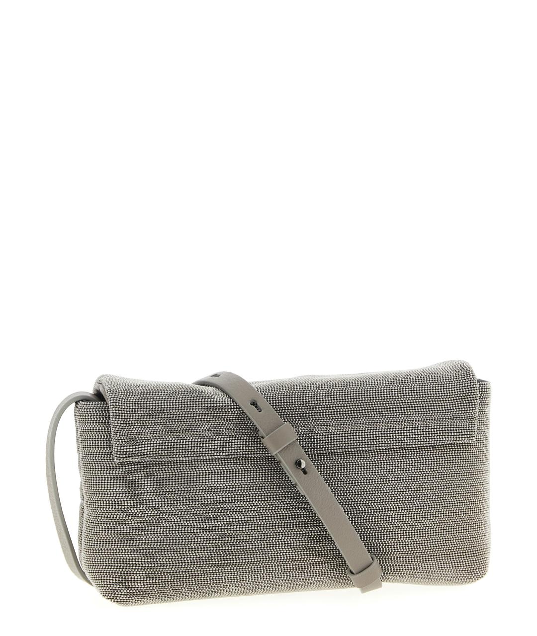 BRUNELLO CUCINELLI Тканевая сумка через плечо, фото 2