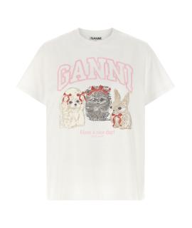 GANNI Футболка