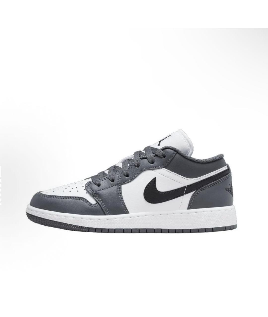 JORDAN Серые кожаные кроссовки, фото 9