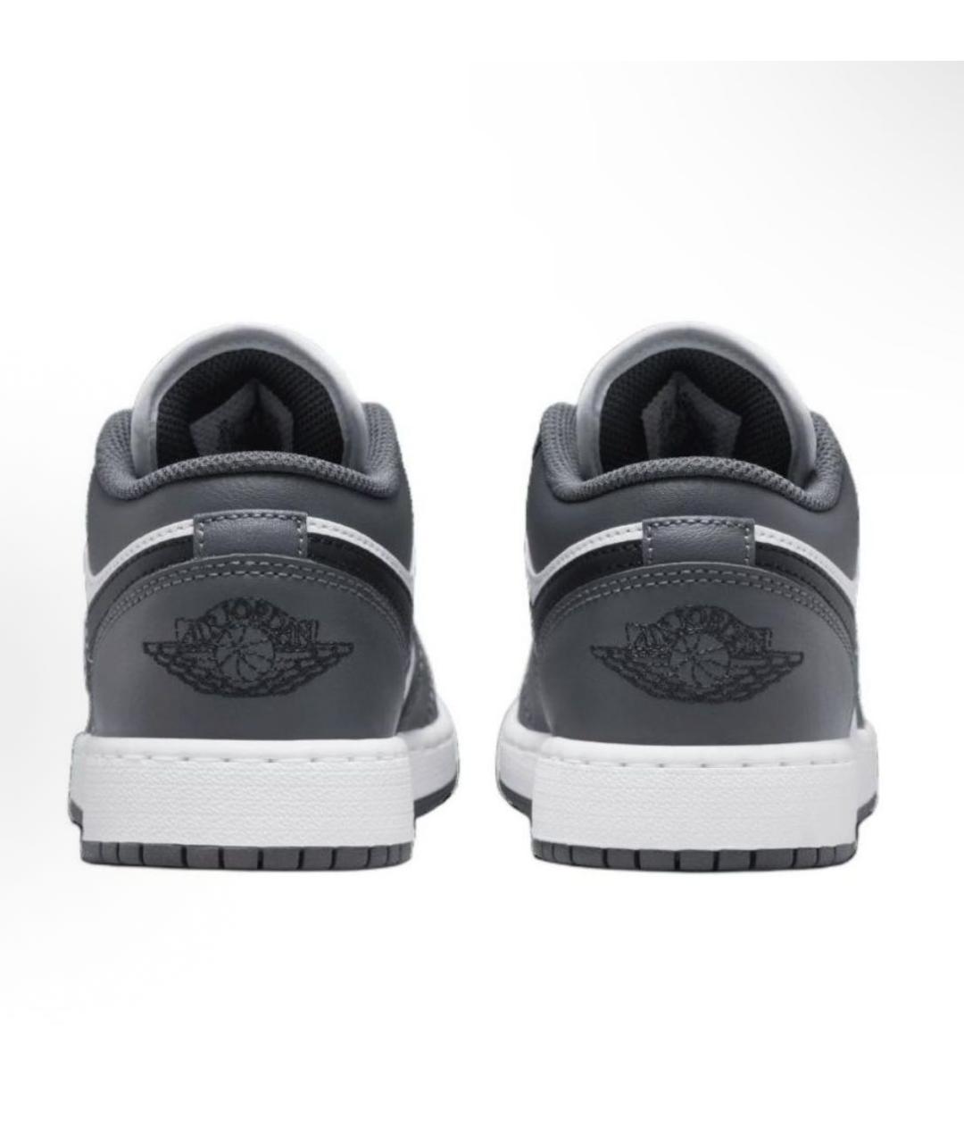 JORDAN Серые кожаные кроссовки, фото 3