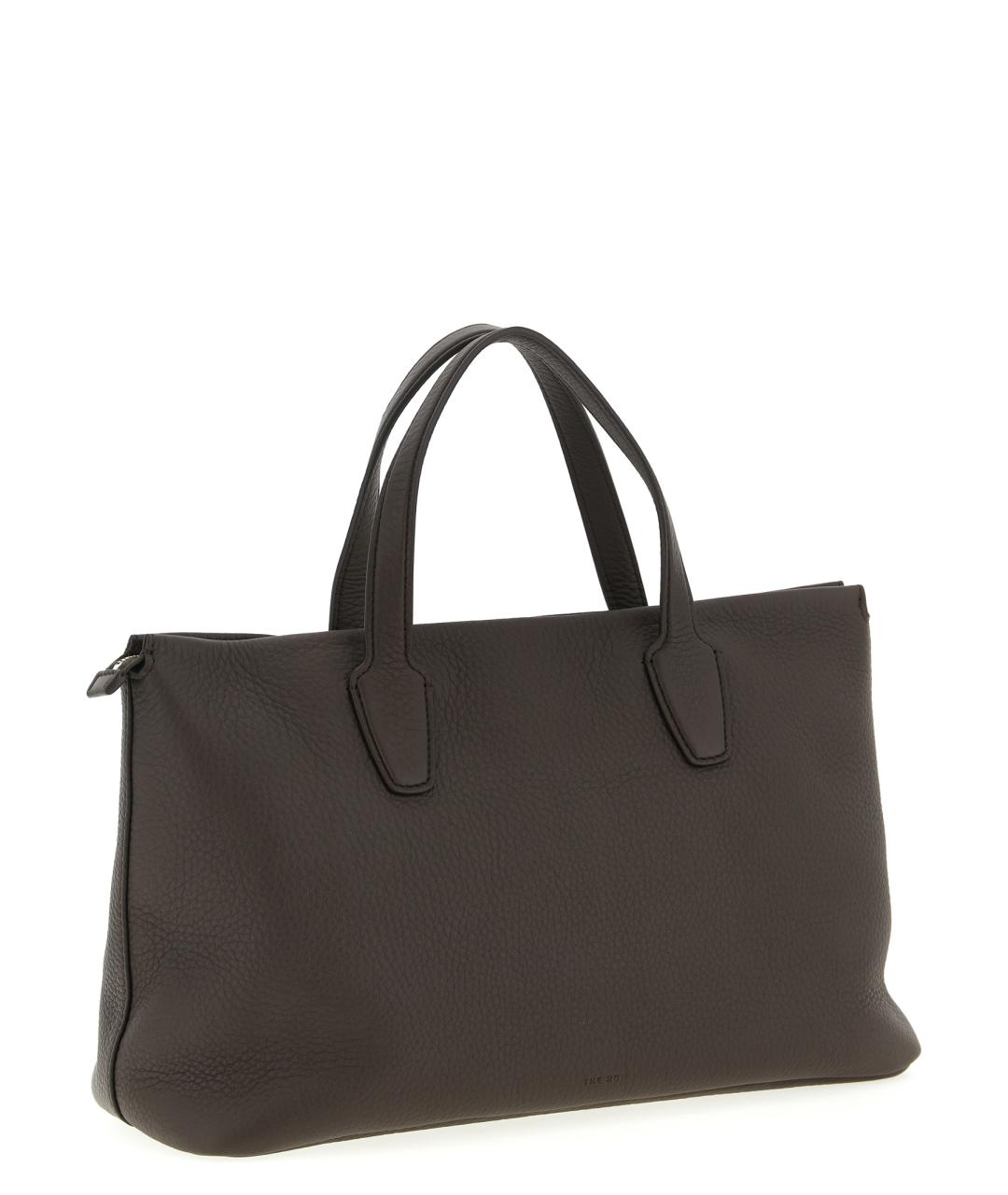 THE ROW Коричневая кожаная сумка тоут, фото 2