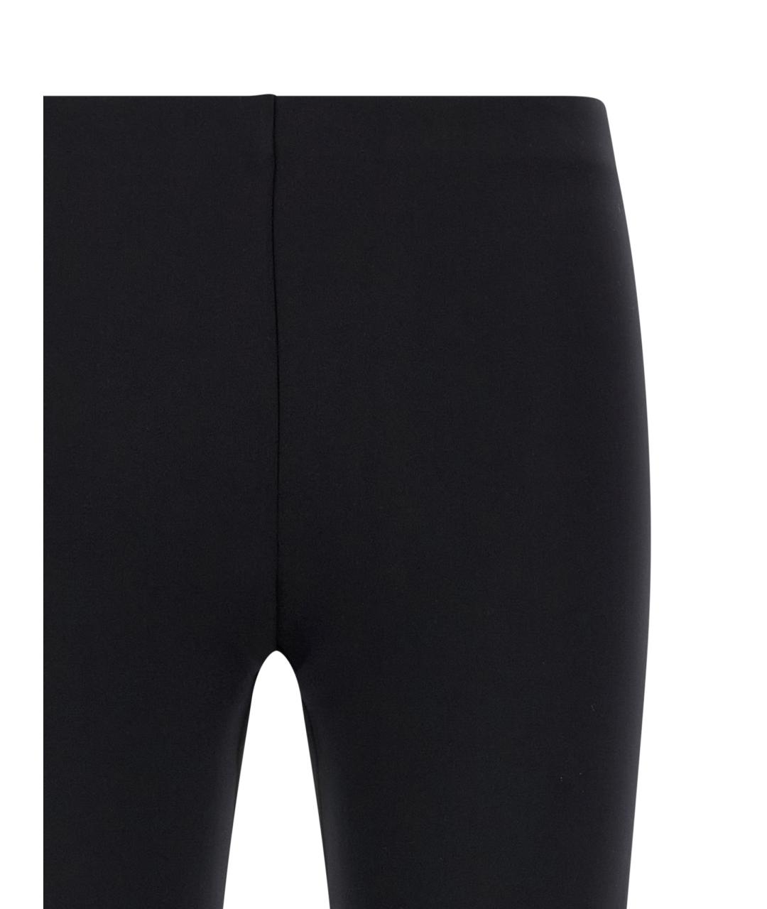 THE ROW Черные полиамидовые прямые брюки, фото 3