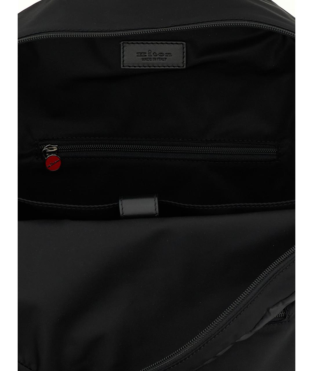KITON Черный рюкзак, фото 4