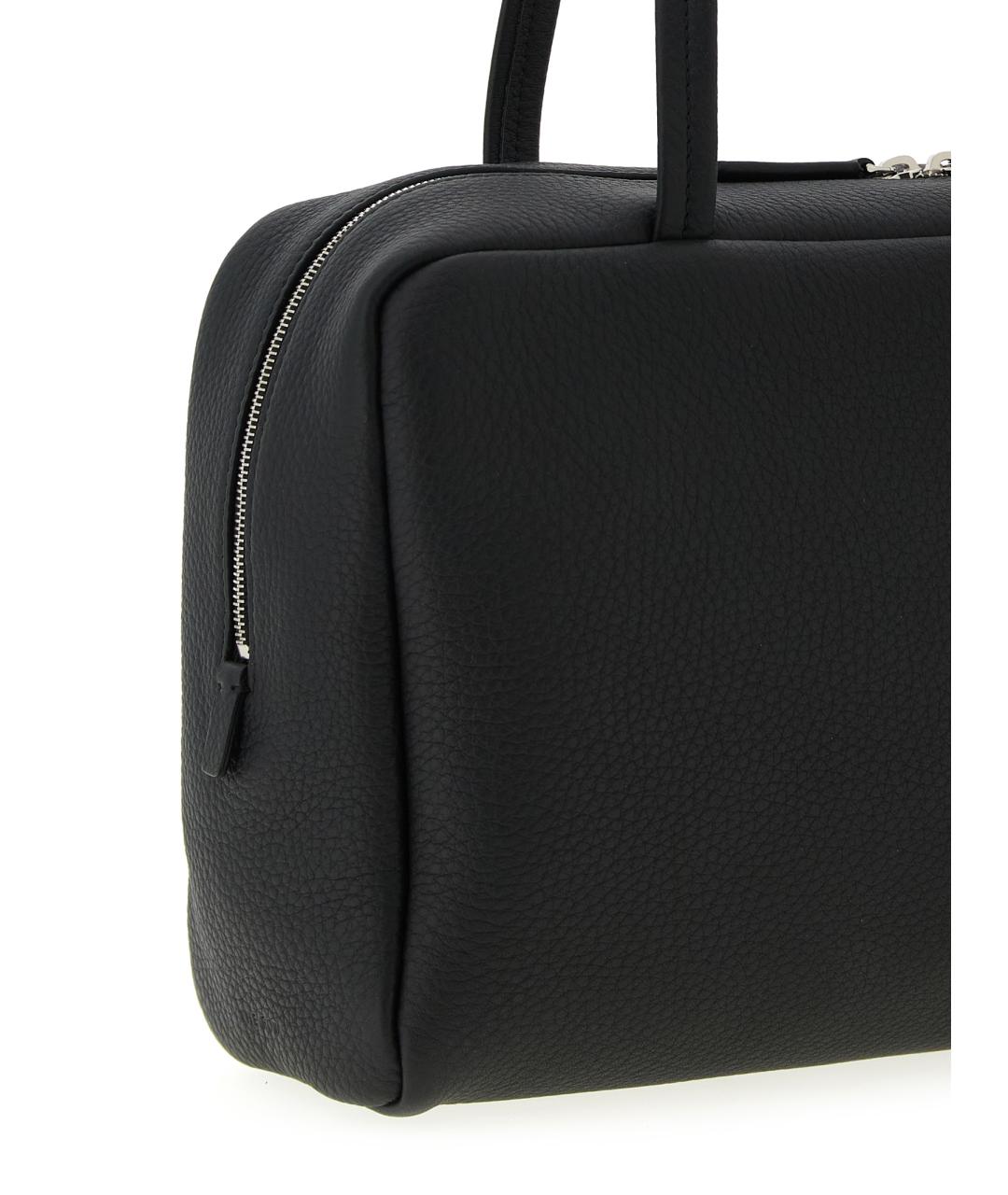 THE ROW Черная кожаная сумка тоут, фото 3