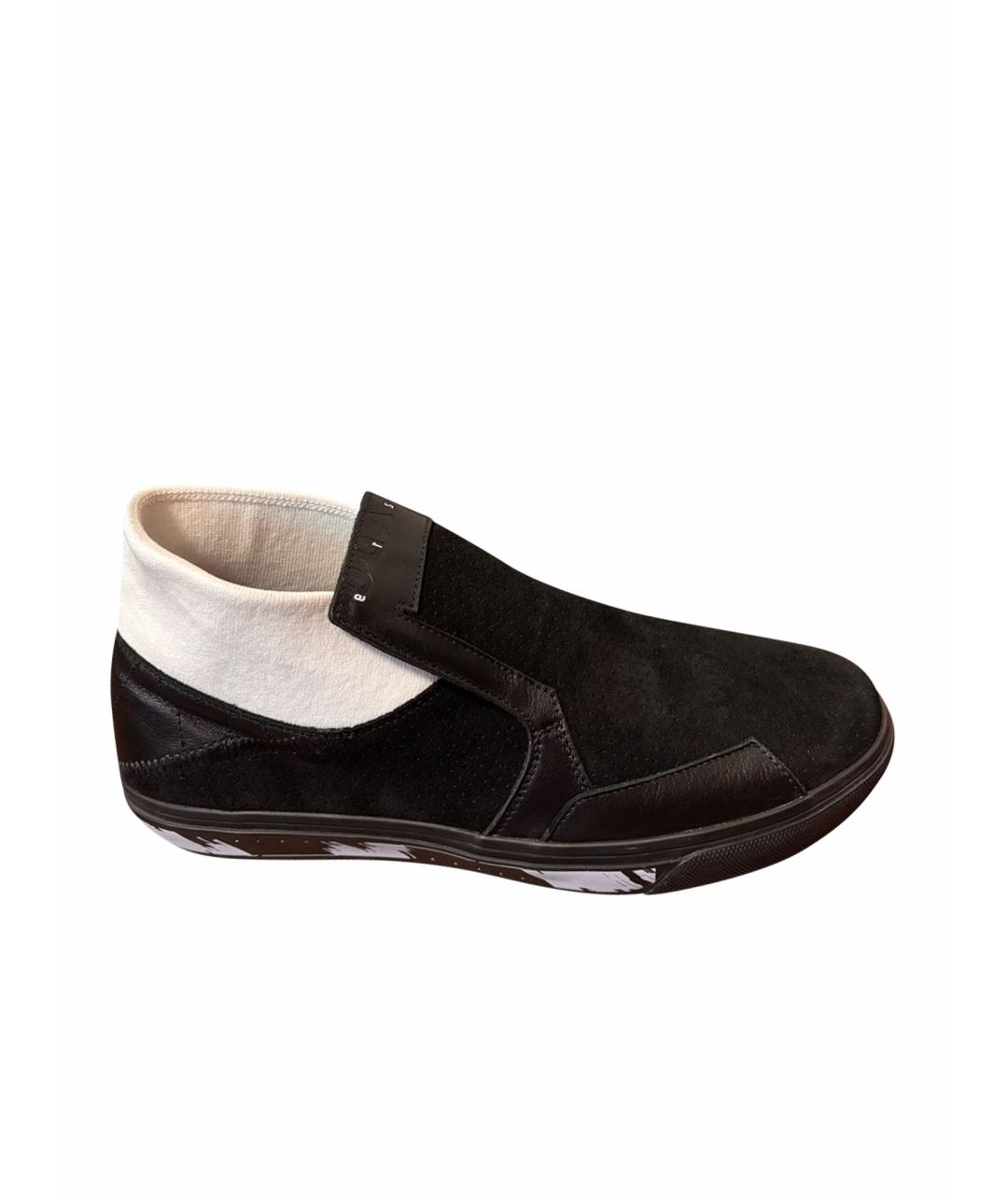 STONE ISLAND SHADOW PROJECT Черные замшевые слипоны, фото 1