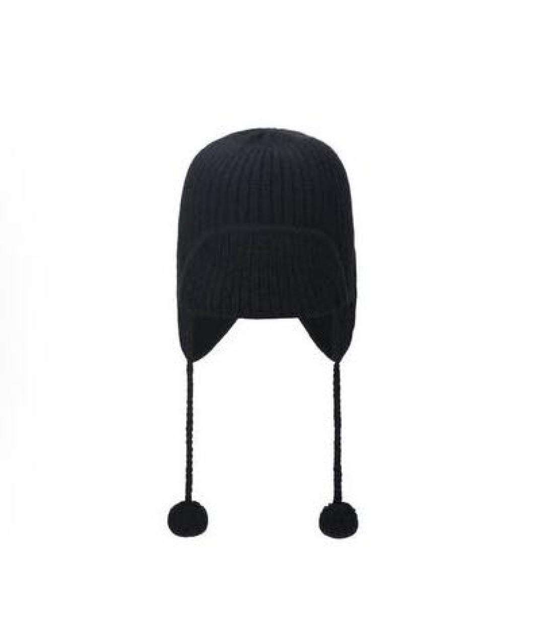 CHANEL Черная шапка, фото 5