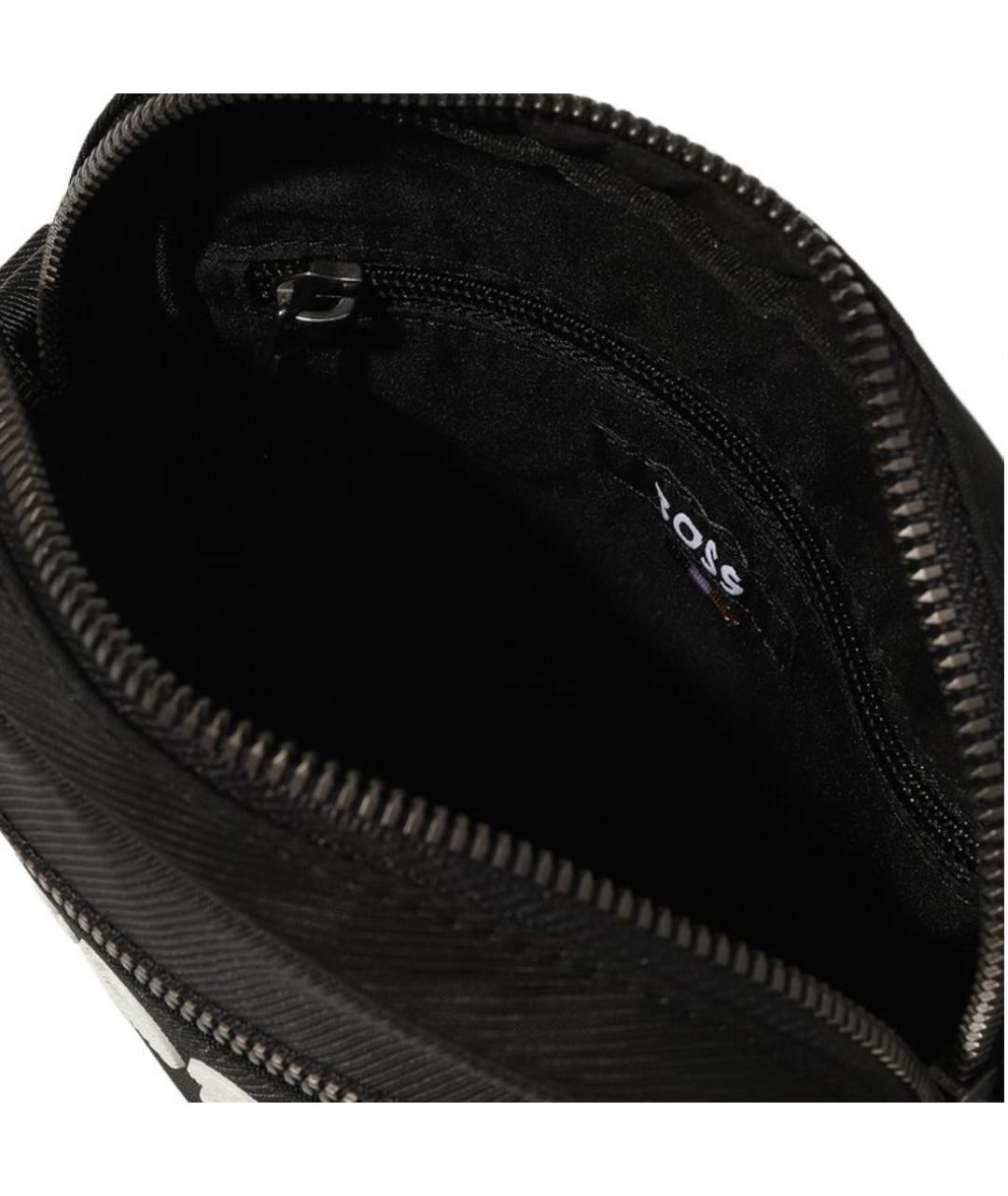 HUGO BOSS Черная тканевая сумка на плечо, фото 5