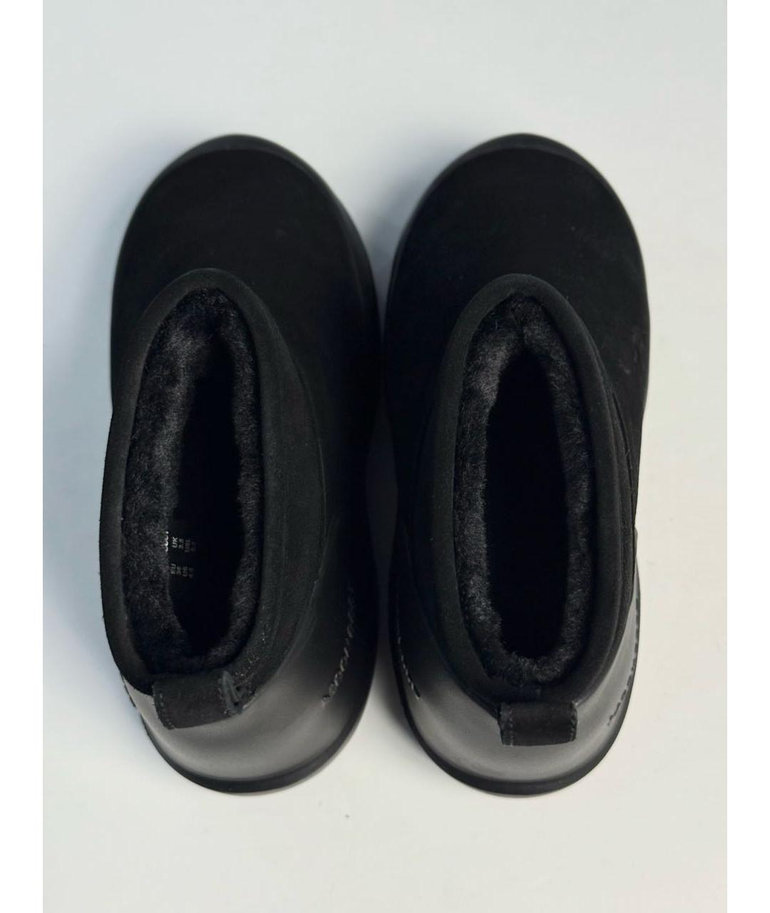 MOON BOOT Черные замшевые полусапоги, фото 5