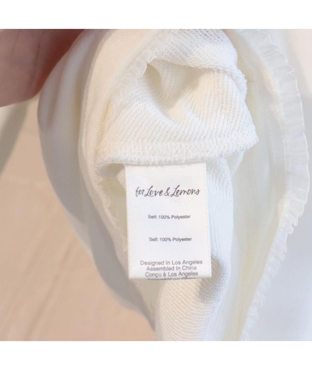 FOR LOVE AND LEMONS Полиэстеровое повседневное платье, фото 7