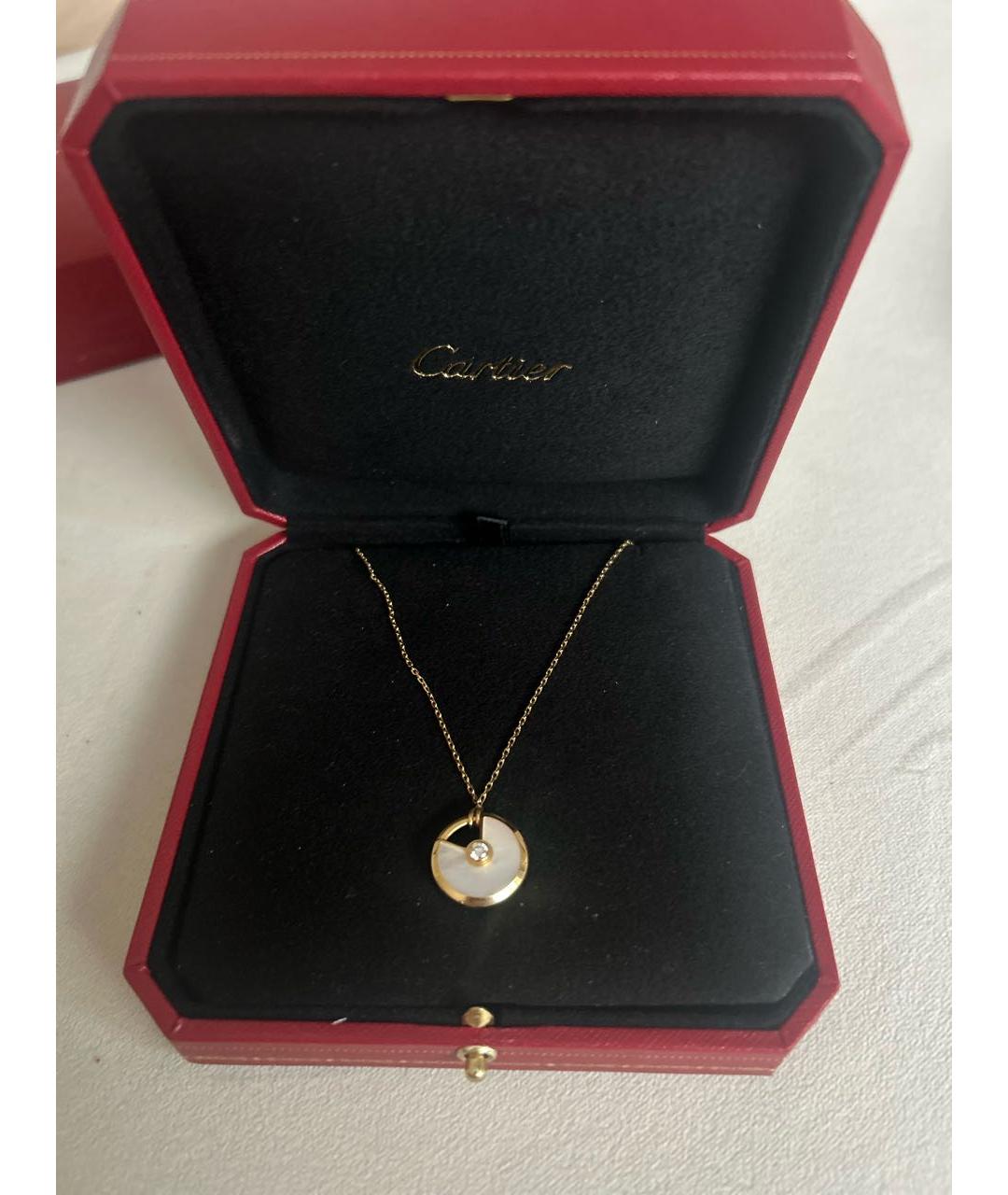 CARTIER Желтая подвеска из желтого золота, фото 3