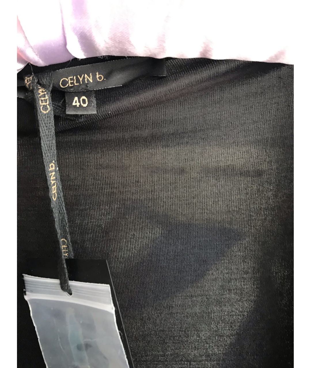 CELINE PRE-OWNED Антрацитовая полиэстеровая рубашка, фото 3