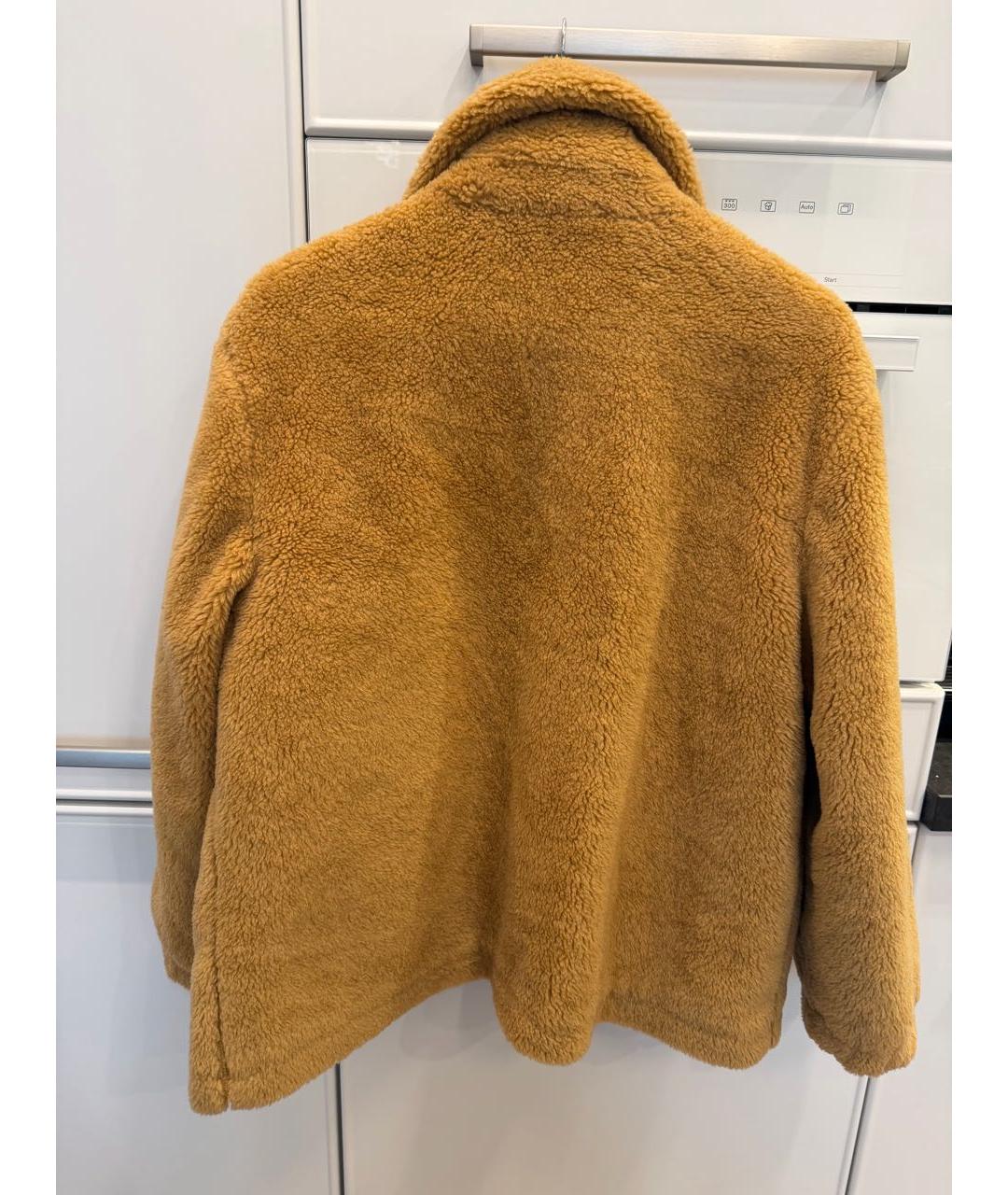 BURBERRY Бежевая шерстяная куртка, фото 4