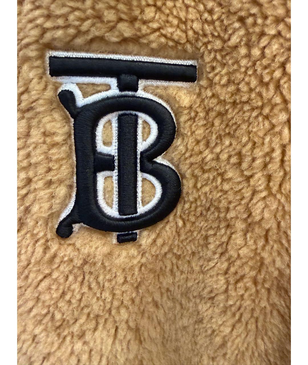 BURBERRY Бежевая шерстяная куртка, фото 3