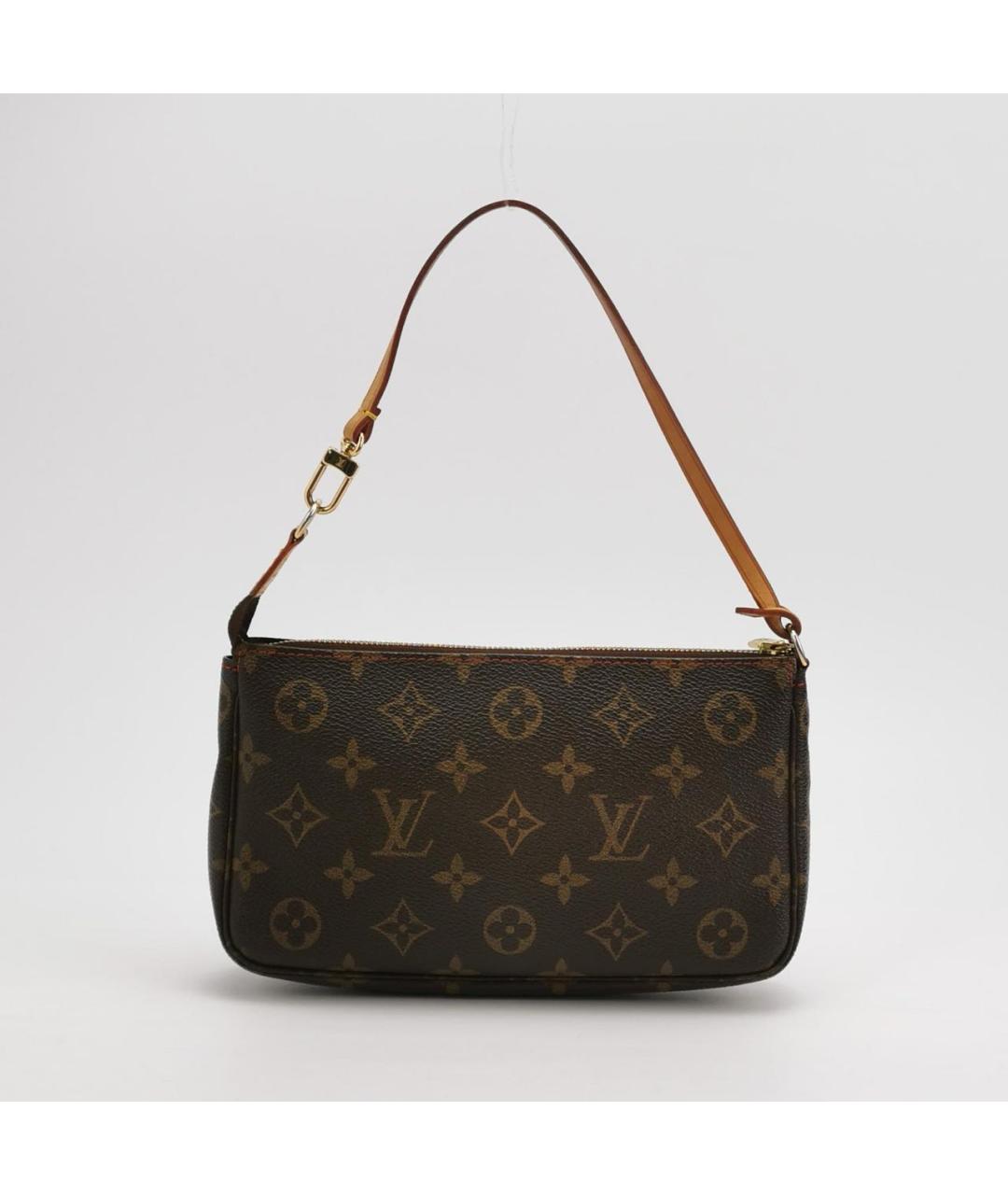 LOUIS VUITTON Коричневая сумка с короткими ручками, фото 4