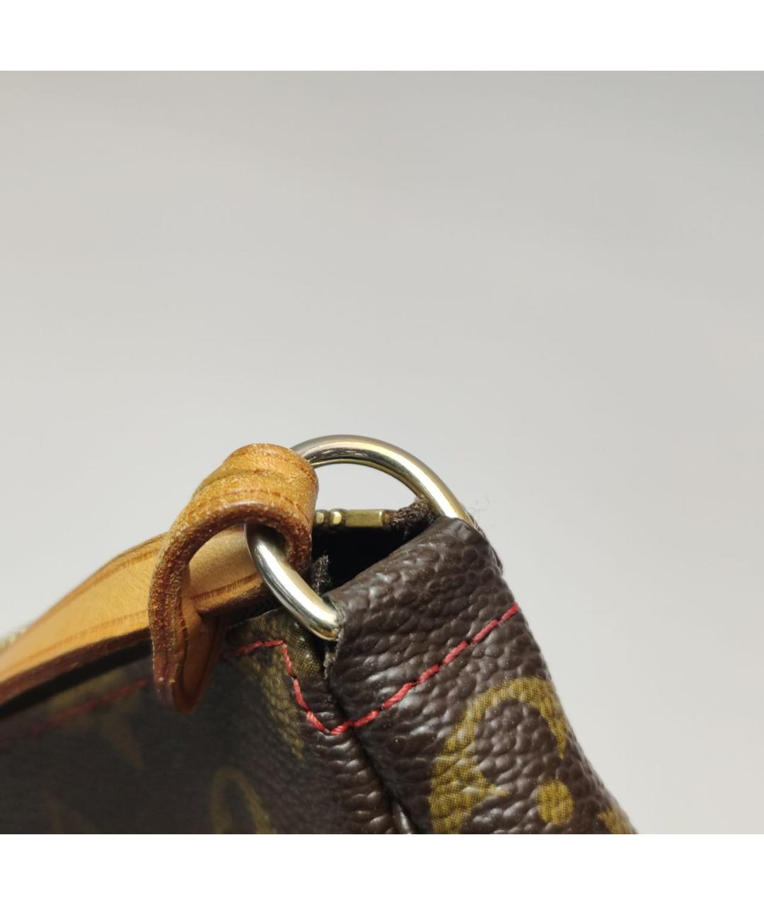 LOUIS VUITTON Коричневая сумка с короткими ручками, фото 8