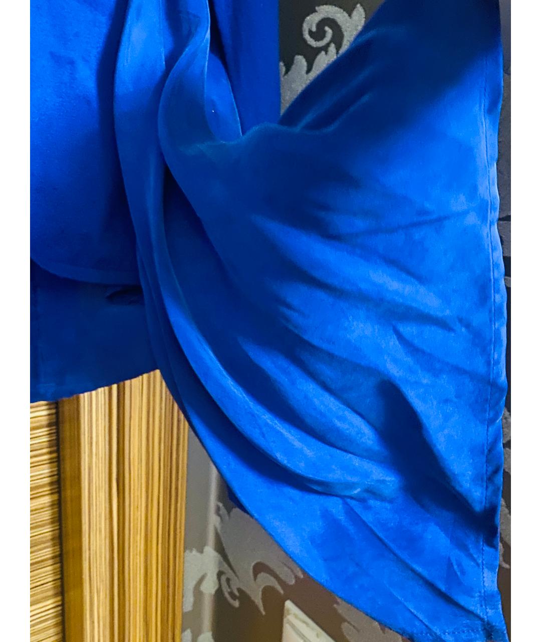ESCADA Синий кашемировый костюм с брюками, фото 7