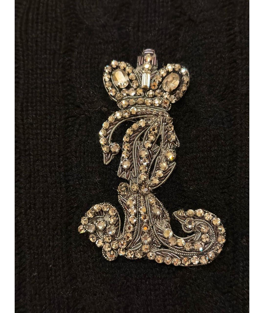 RALPH LAUREN Черный шерстяной джемпер / свитер, фото 3