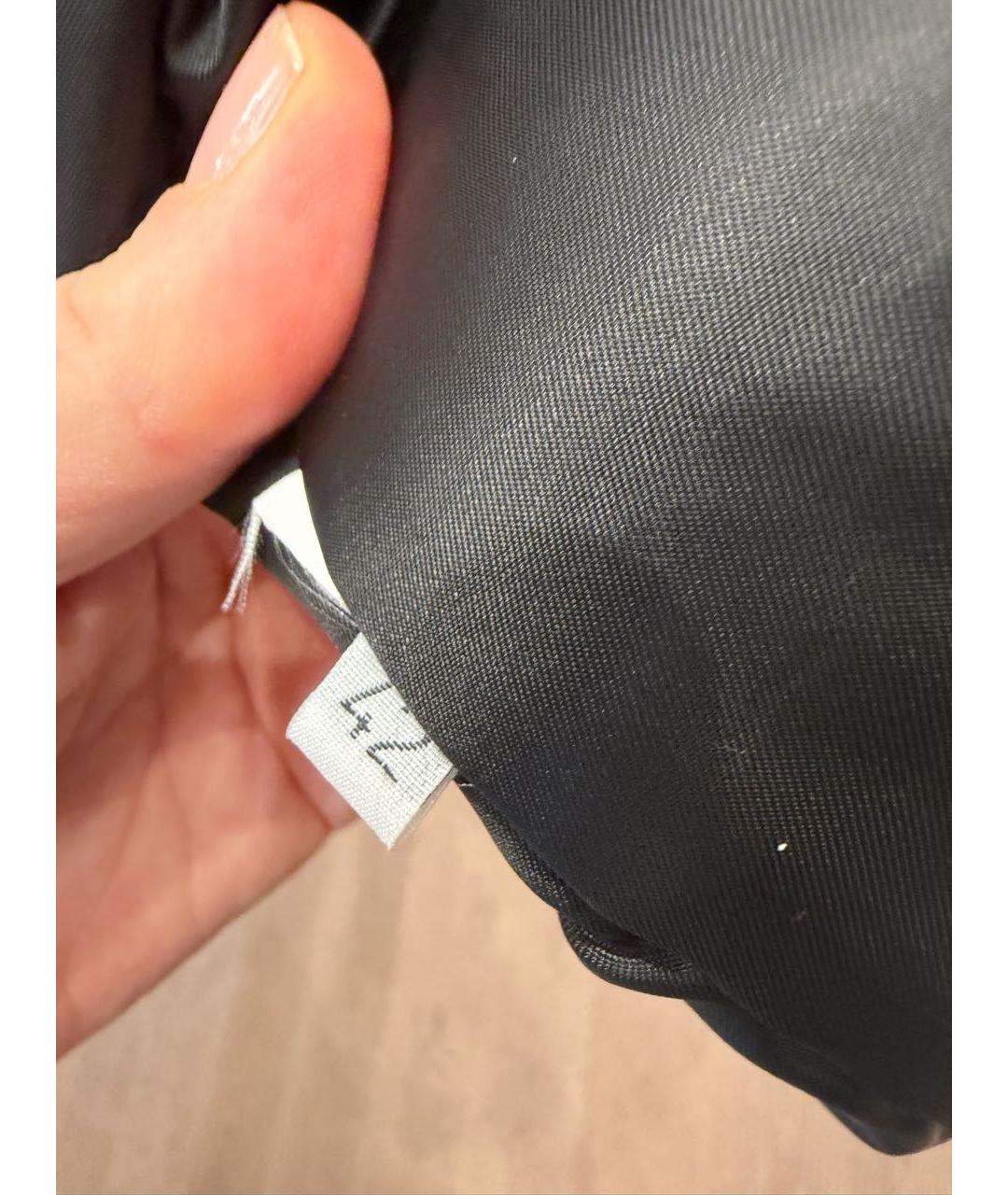 THE ATTICO Черная кожаная куртка, фото 6