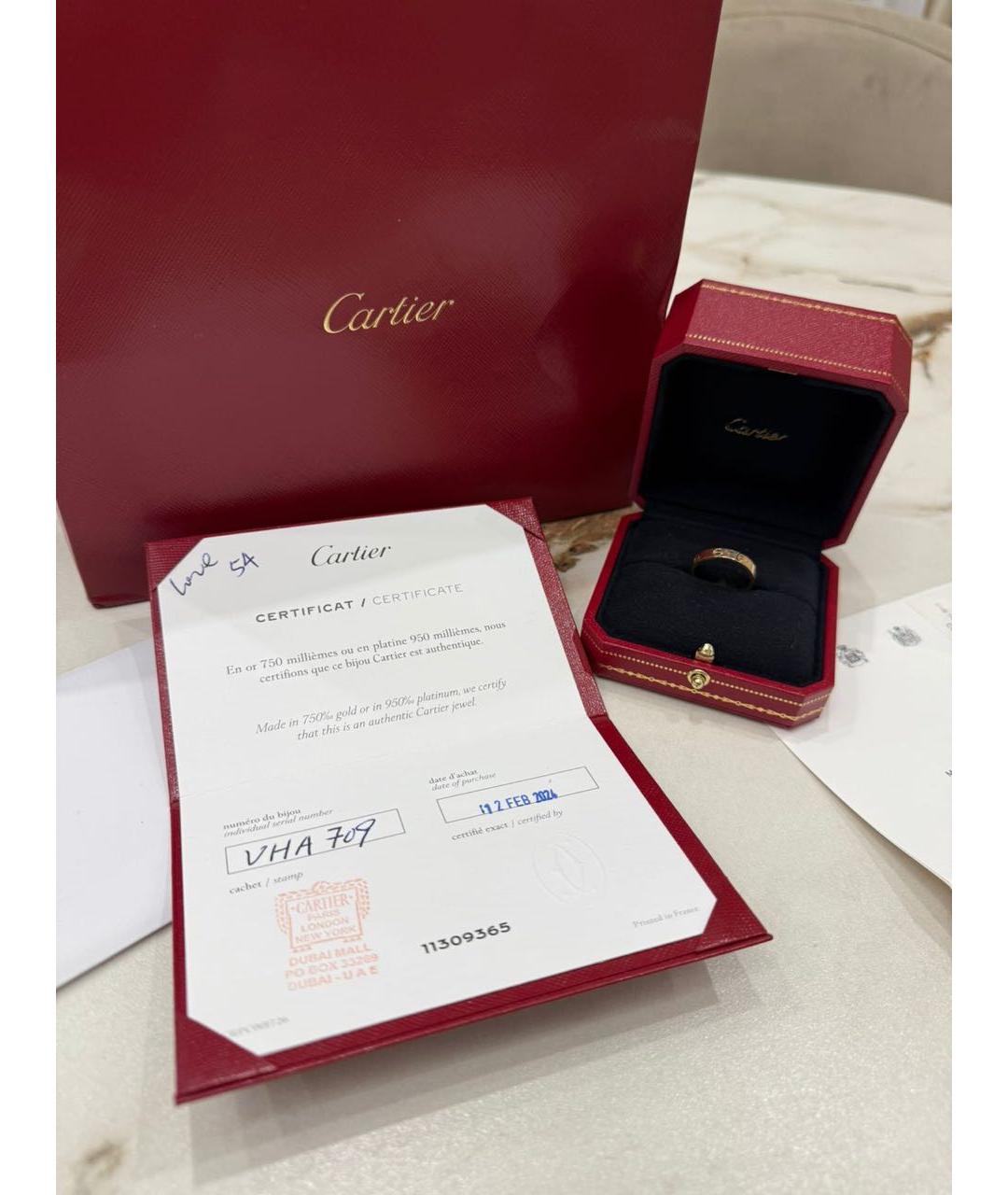 CARTIER Золотое кольцо из желтого золота, фото 6