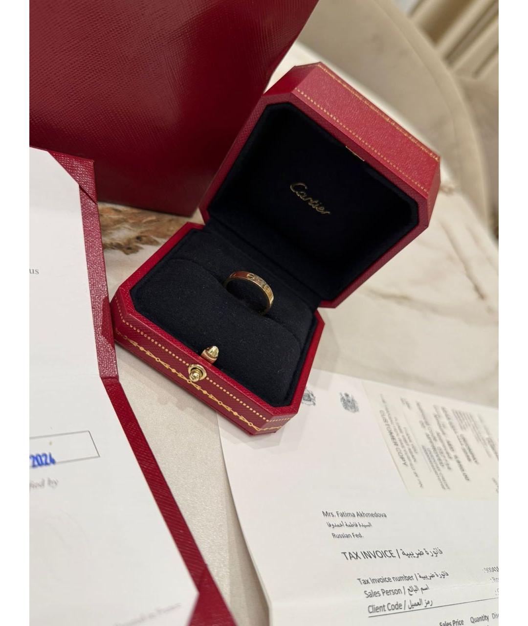 CARTIER Золотое кольцо из желтого золота, фото 2