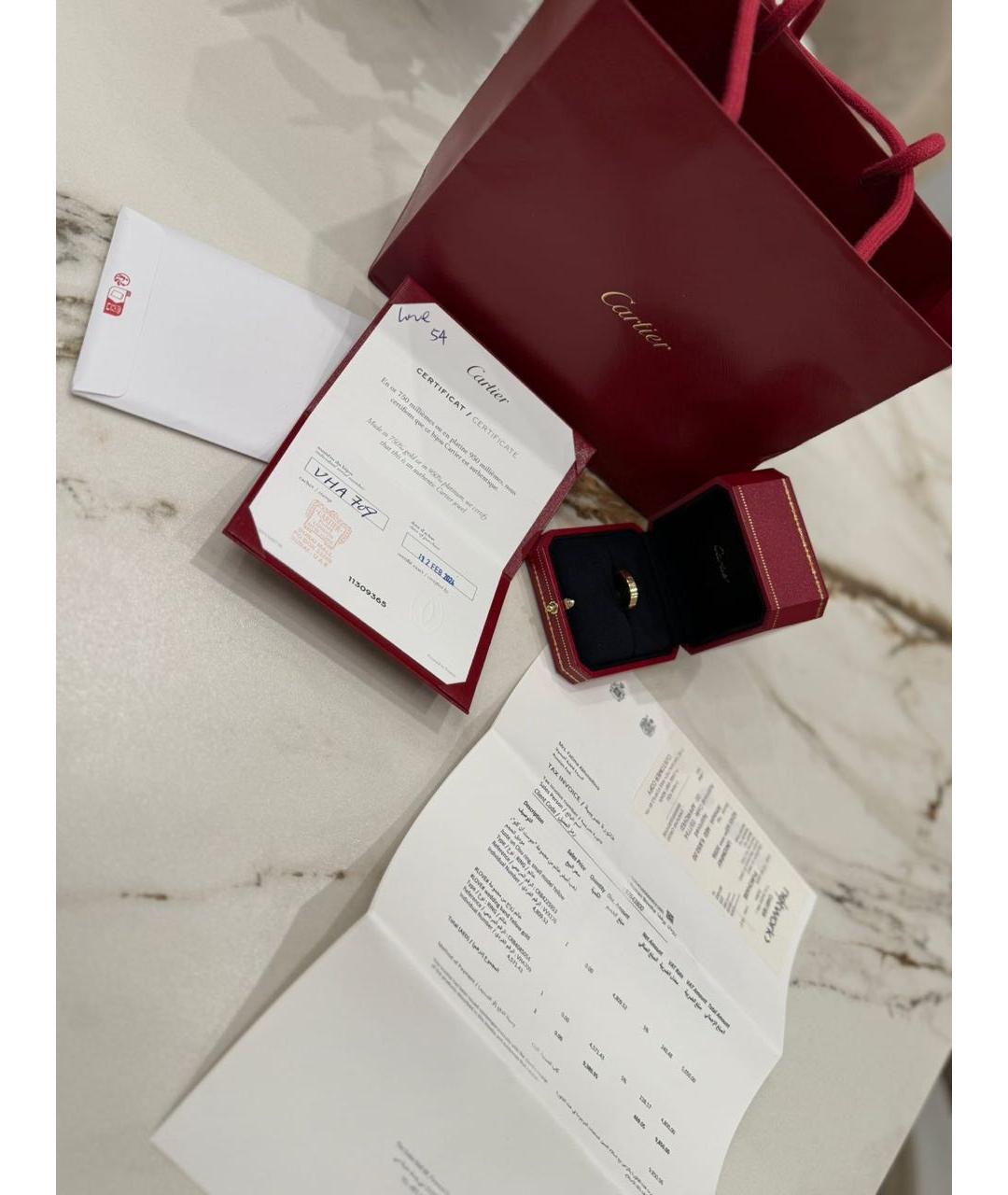 CARTIER Золотое кольцо из желтого золота, фото 7