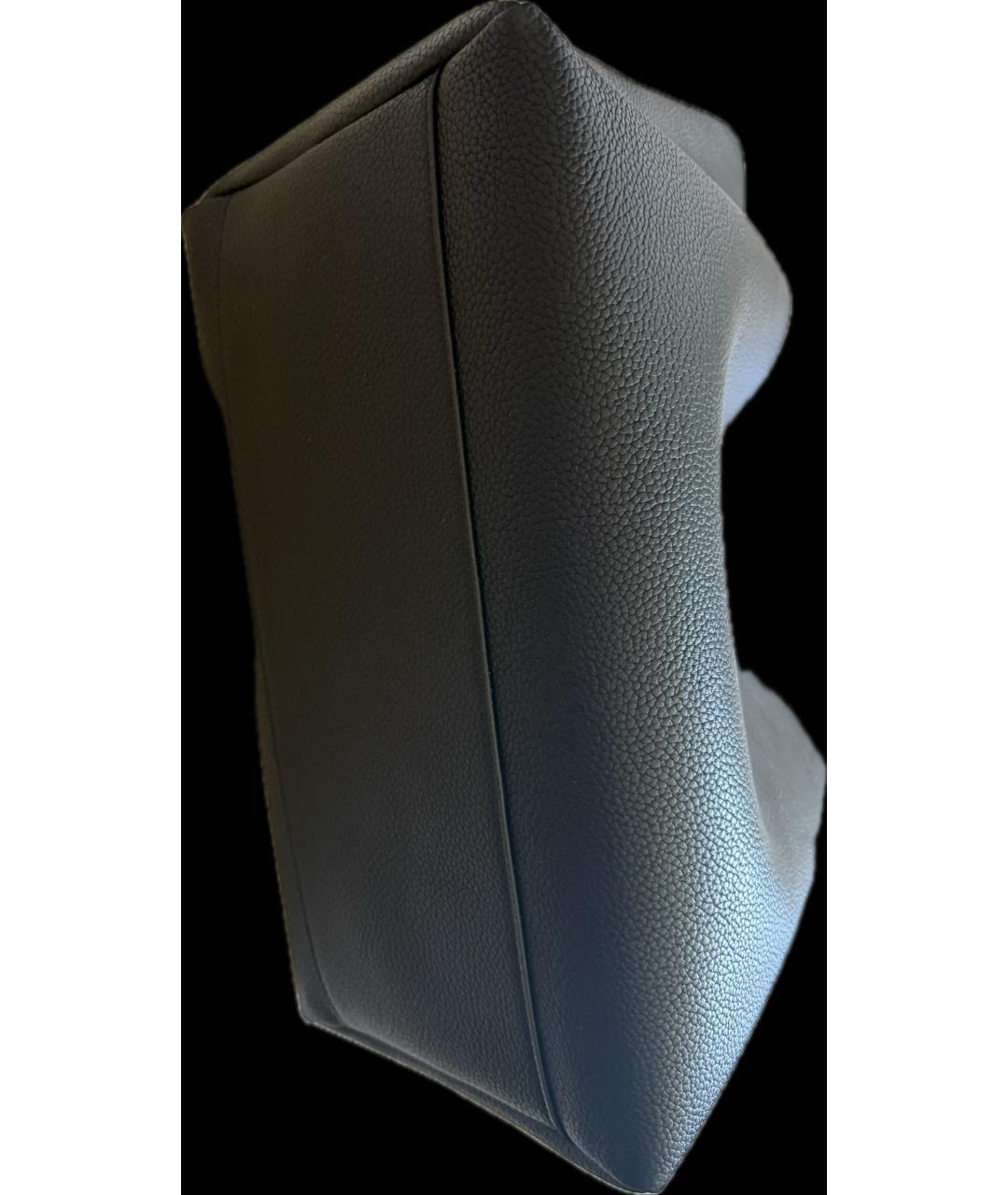 DKNY Черная сумка с короткими ручками из искусственной кожи, фото 5