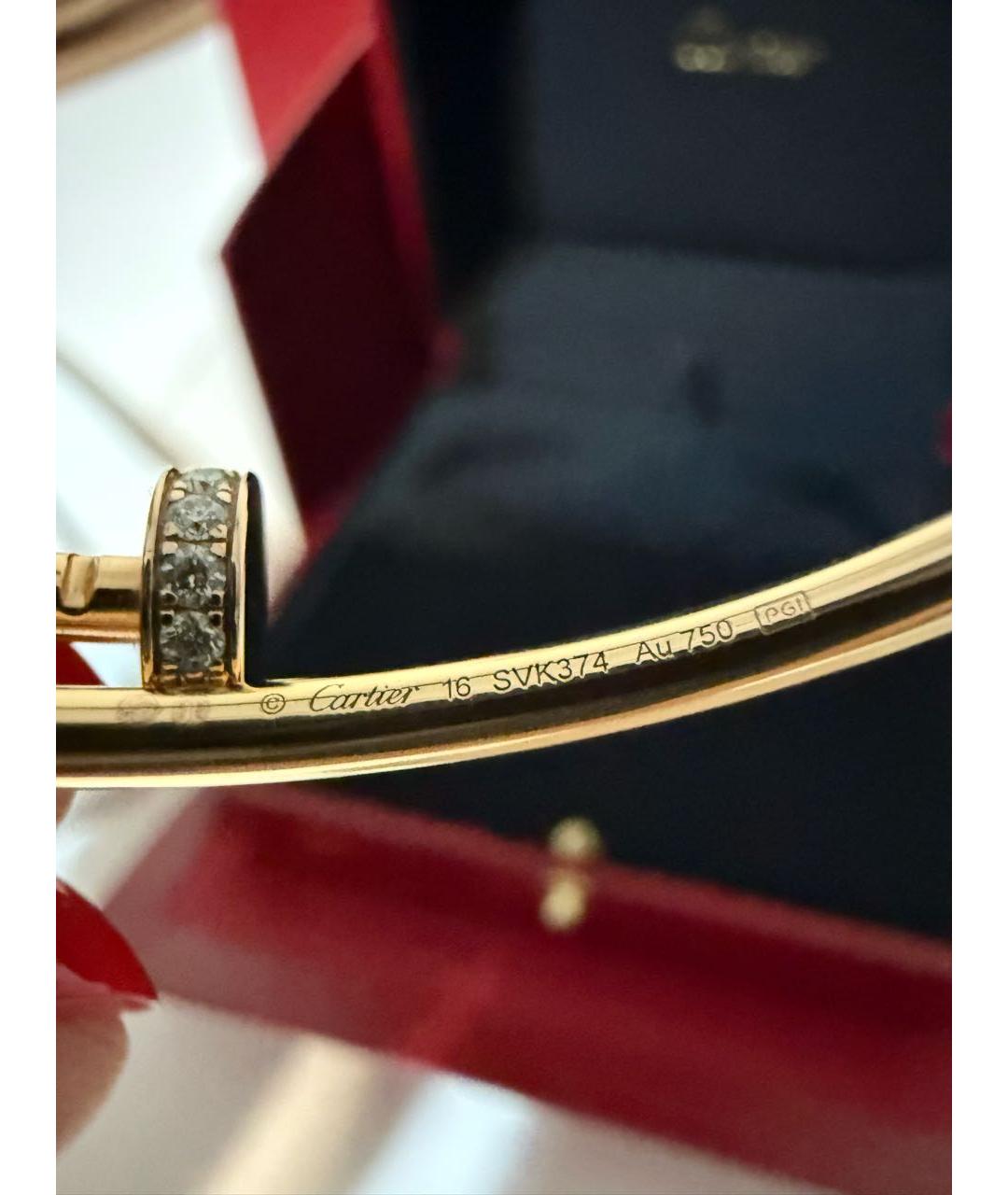 CARTIER Золотой браслет из розового золота, фото 6