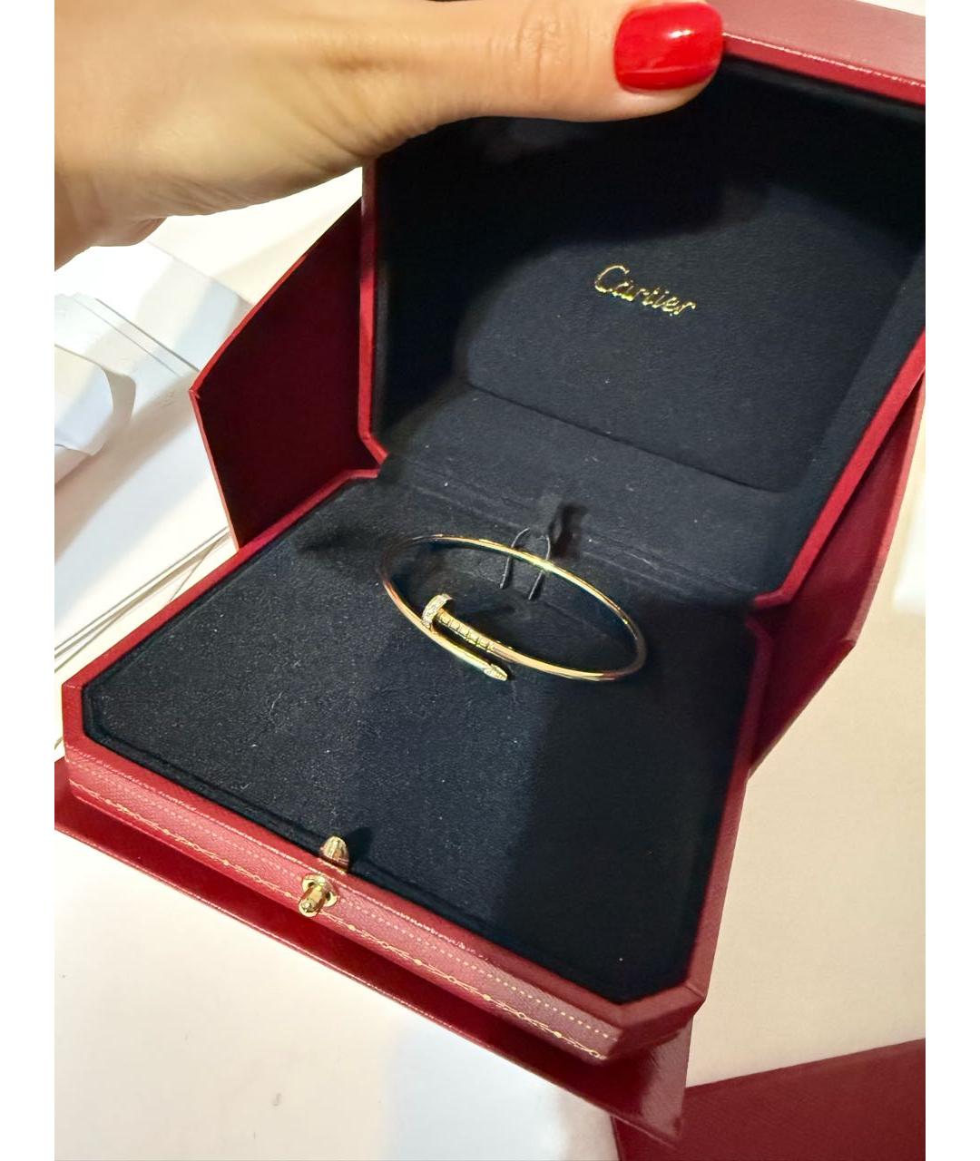 CARTIER Золотой браслет из розового золота, фото 2