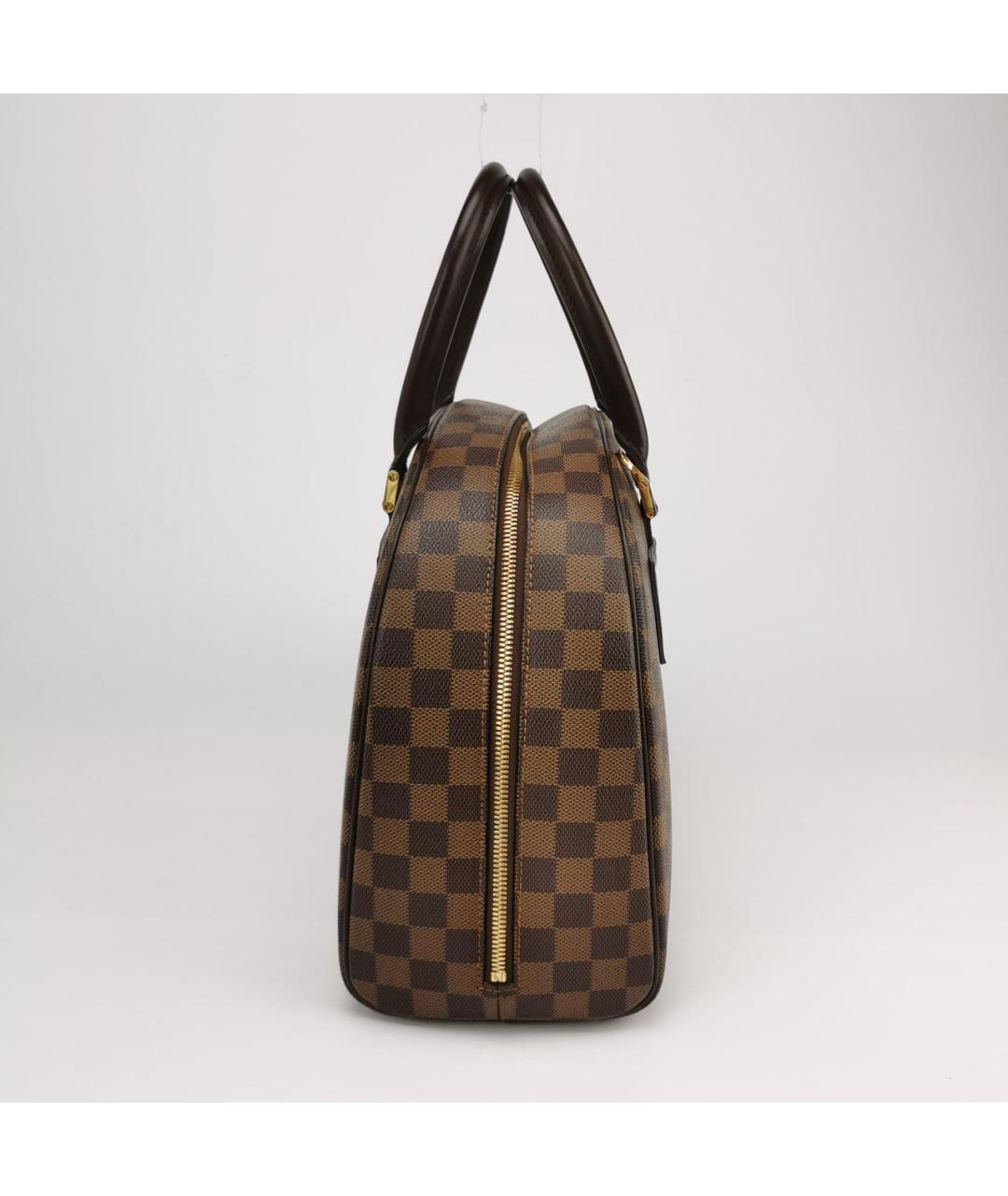 LOUIS VUITTON Коричневая сумка с короткими ручками, фото 2