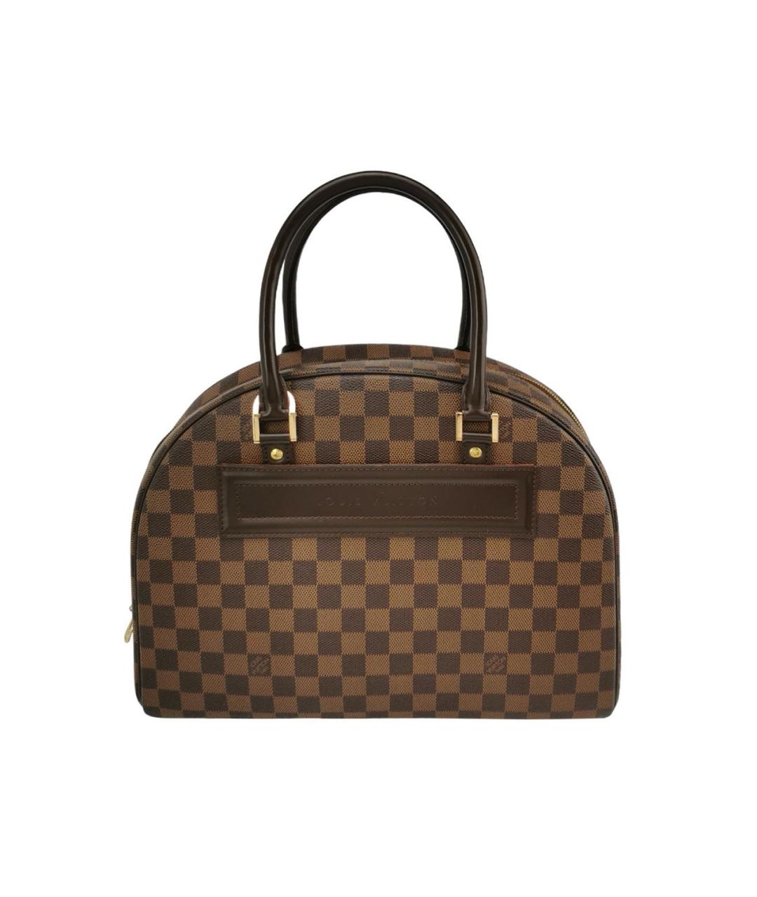 LOUIS VUITTON Коричневая сумка с короткими ручками, фото 9