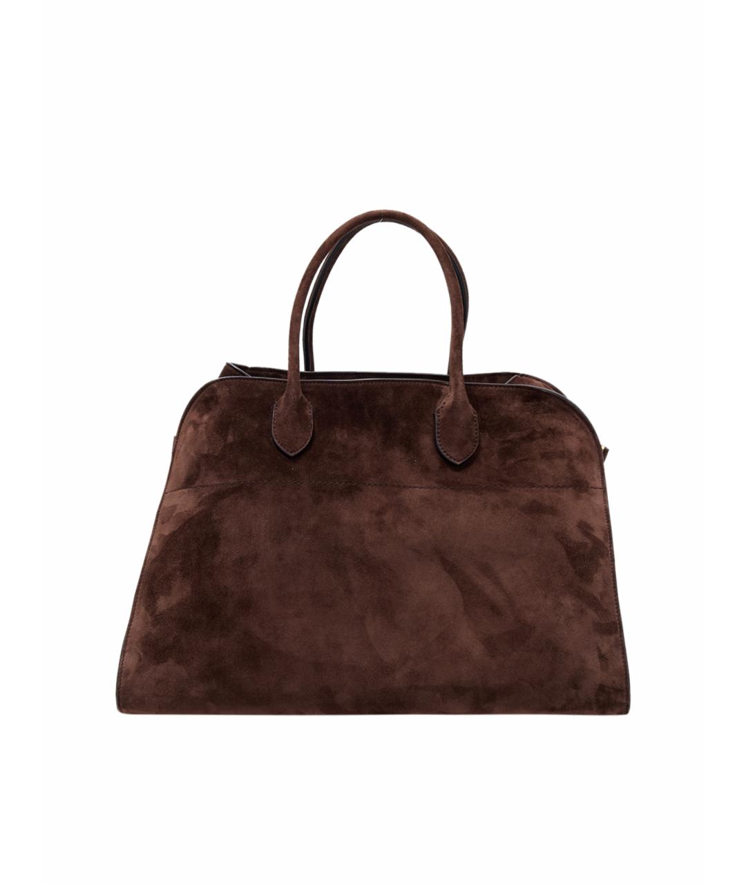 THE ROW Коричневая замшевая сумка через плечо, фото 1