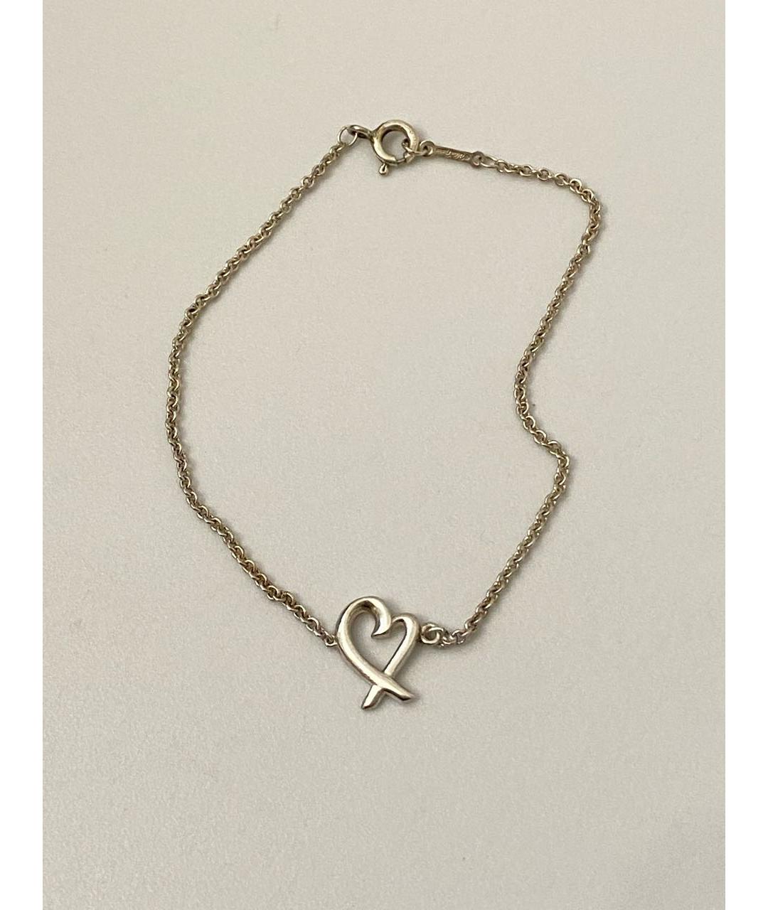 TIFFANY&CO Серебрянный серебряный браслет, фото 2