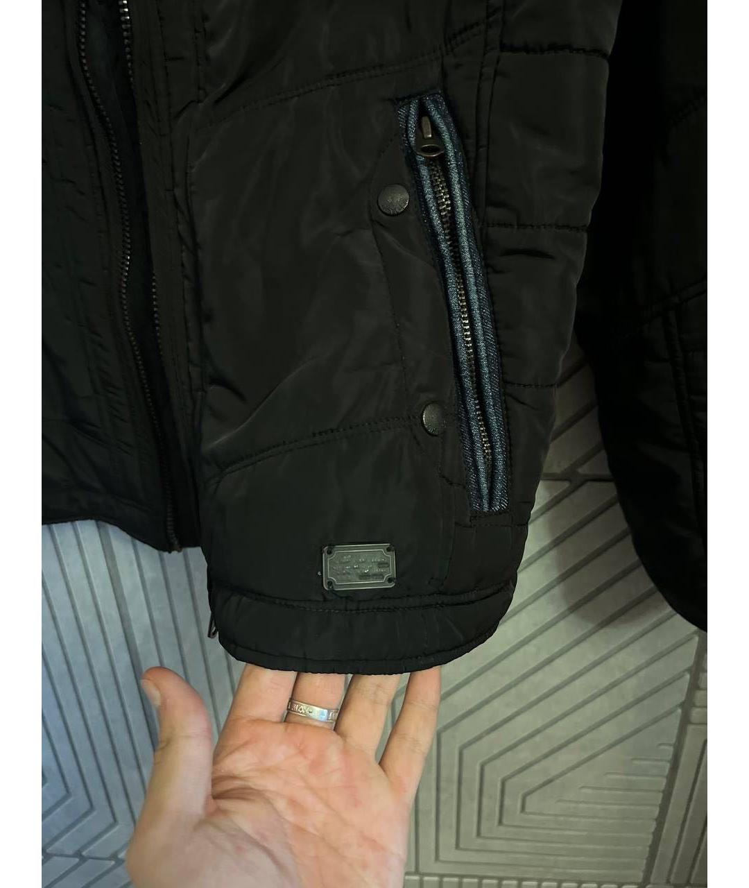 DIESEL Черная полиэстеровая куртка, фото 8