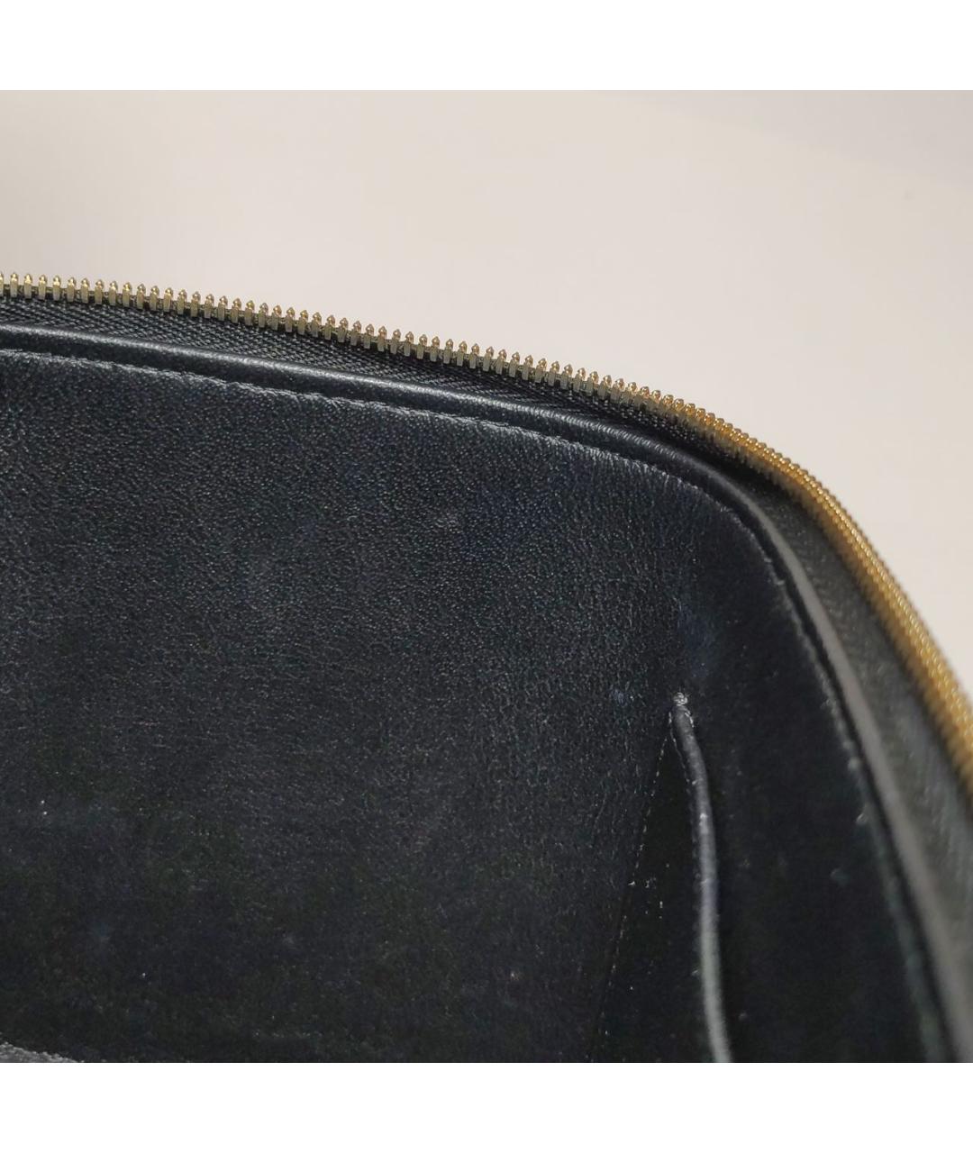 CHANEL Черная кожаная сумка через плечо, фото 7