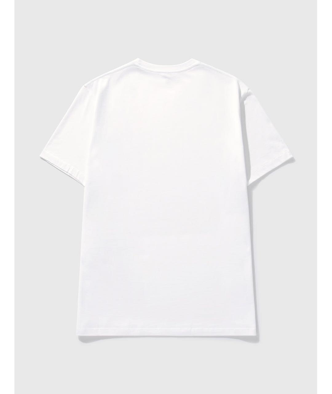 LOEWE Белая хлопковая футболка, фото 2