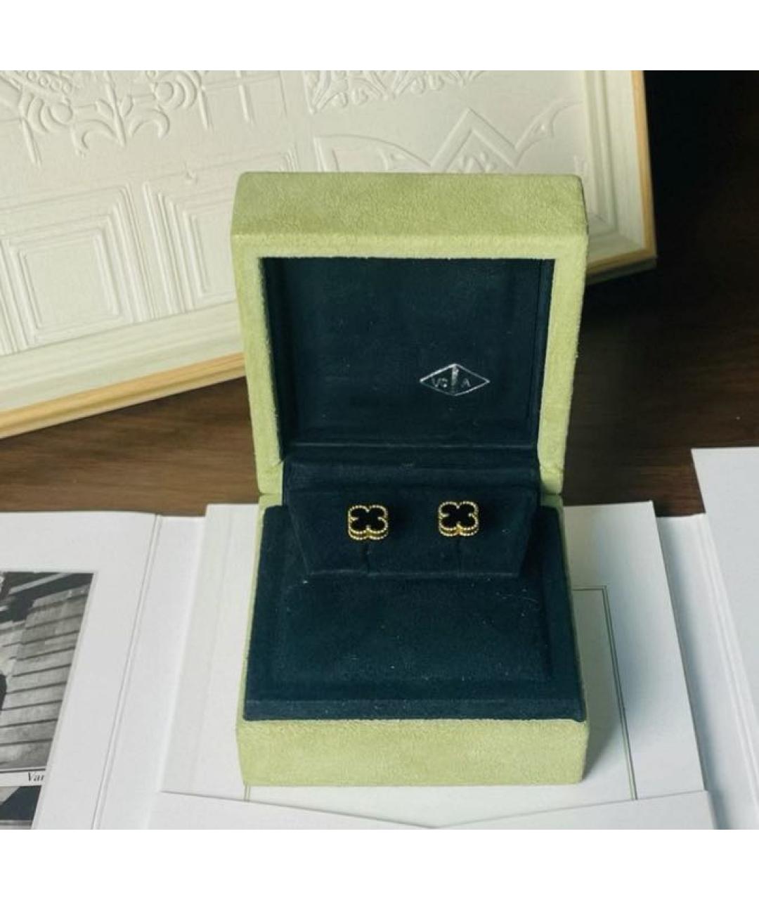 VAN CLEEF & ARPELS Золотые серьги из желтого золота, фото 2