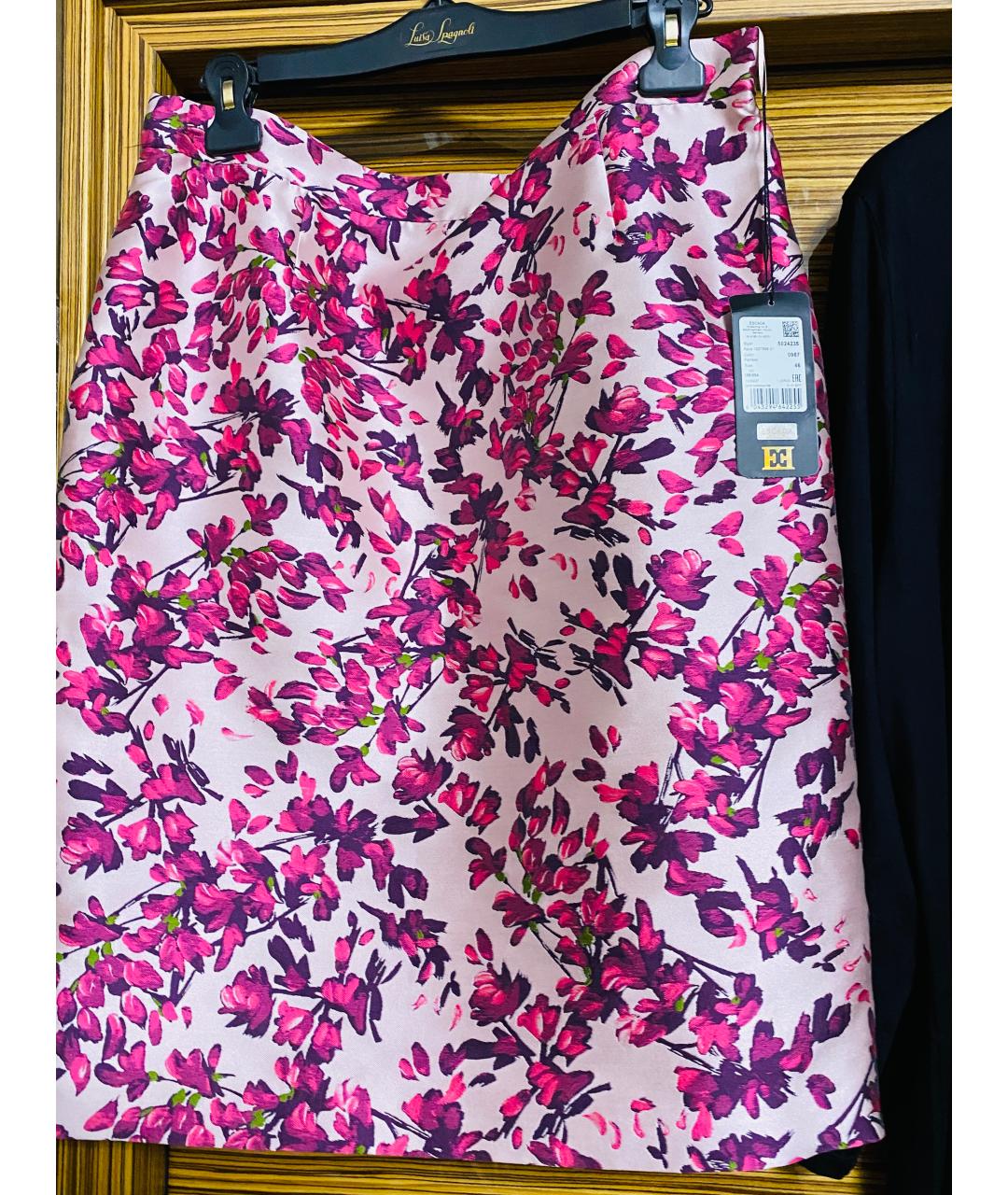 ESCADA Фуксия вискозный костюм с юбками, фото 7