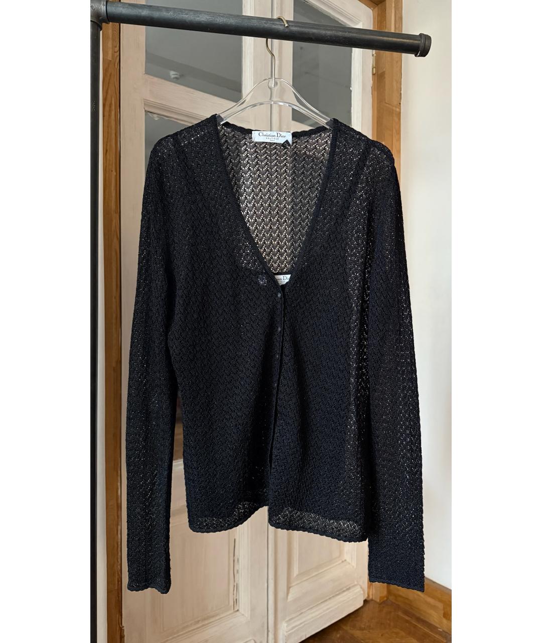 CHRISTIAN DIOR Черный кардиган, фото 7
