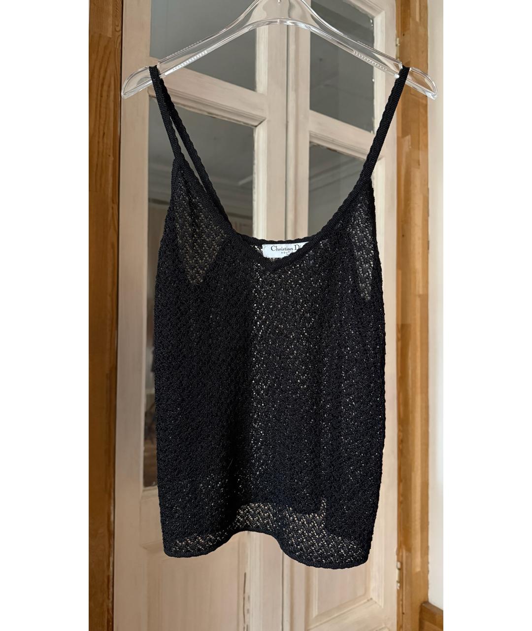 CHRISTIAN DIOR Черный кардиган, фото 6