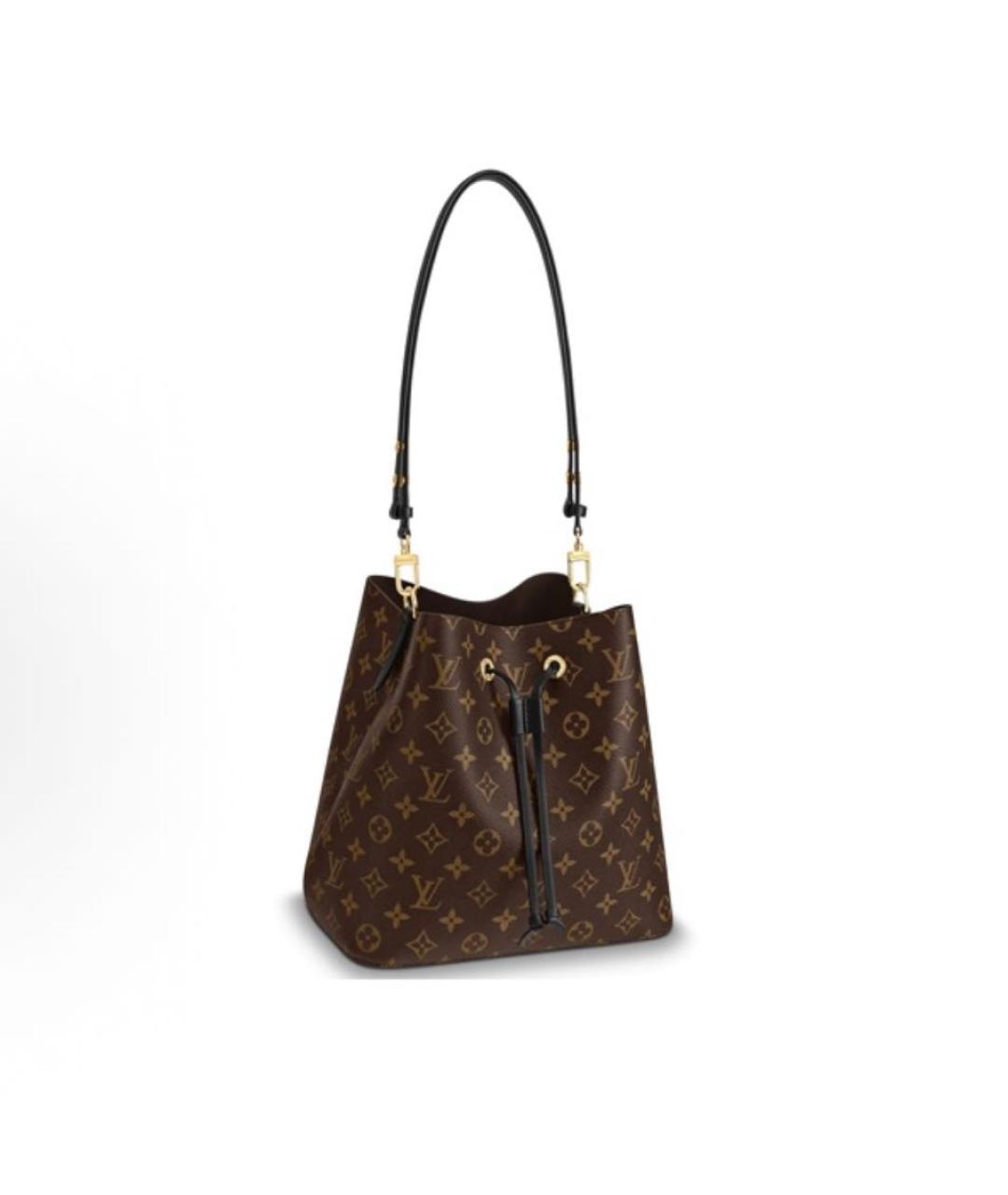 LOUIS VUITTON Коричневая сумка через плечо, фото 5