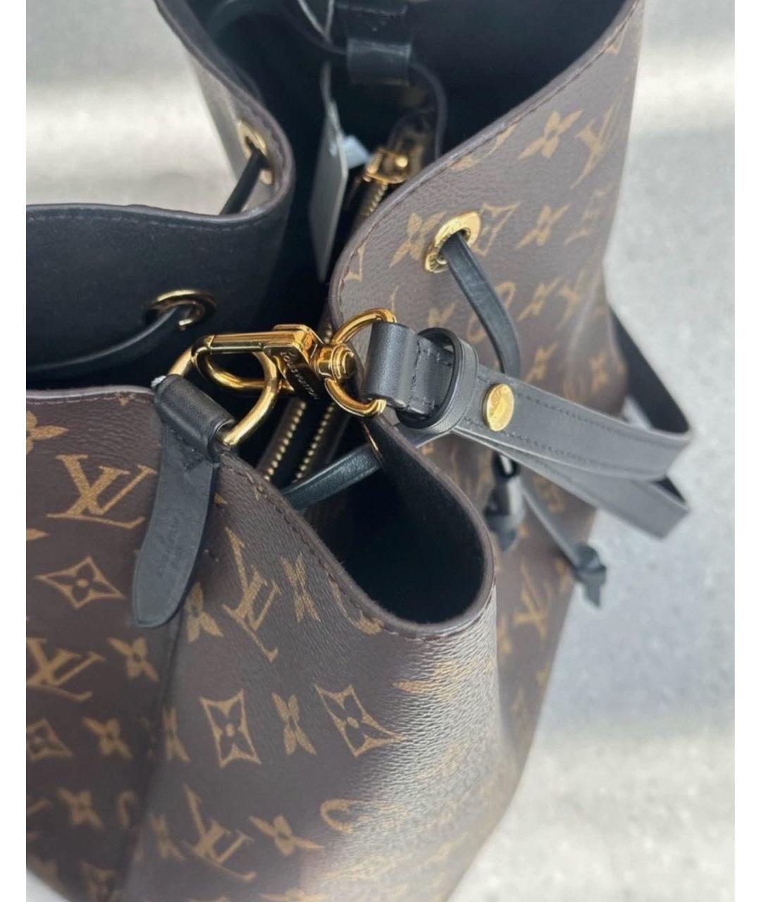 LOUIS VUITTON Коричневая сумка через плечо, фото 4