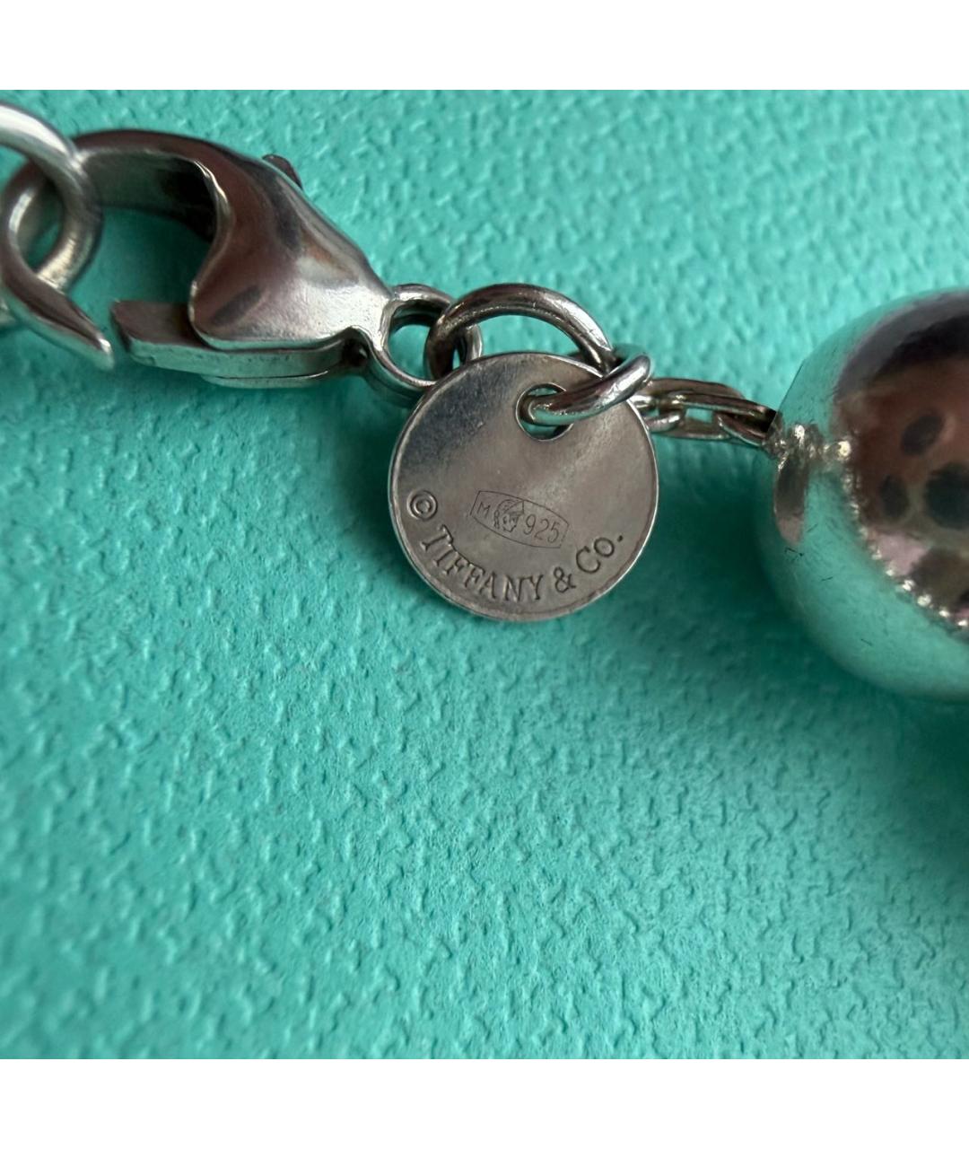 TIFFANY&CO Серебрянный серебряный браслет, фото 4
