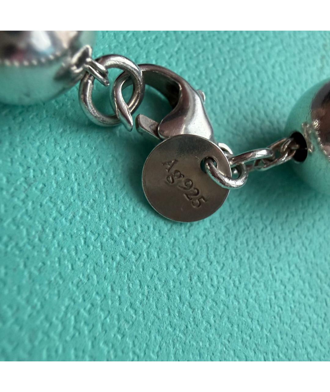 TIFFANY&CO Серебрянный серебряный браслет, фото 5