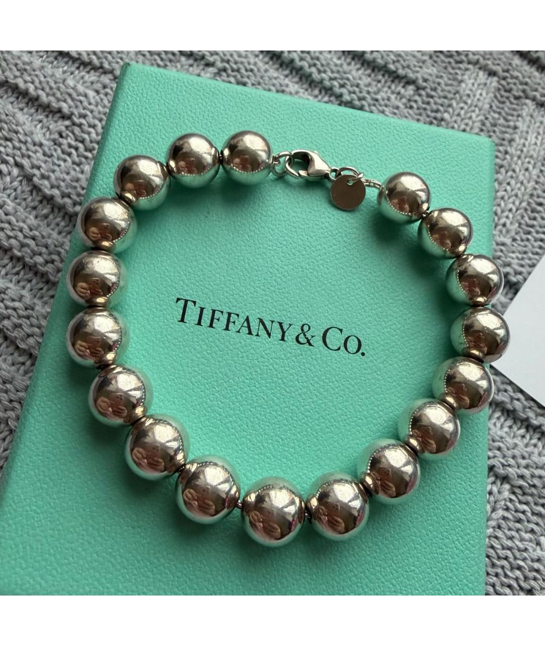 TIFFANY&CO Серебрянный серебряный браслет, фото 3