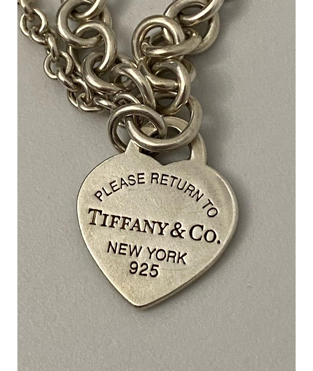 TIFFANY&CO Серебрянный серебряный браслет, фото 4
