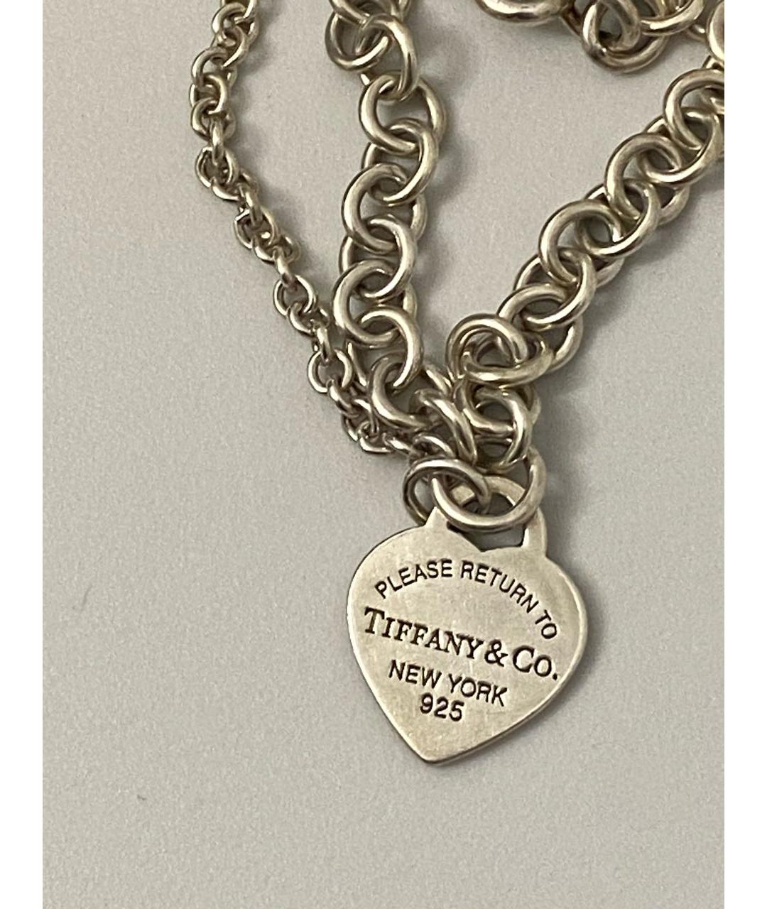TIFFANY&CO Серебрянный серебряный браслет, фото 3