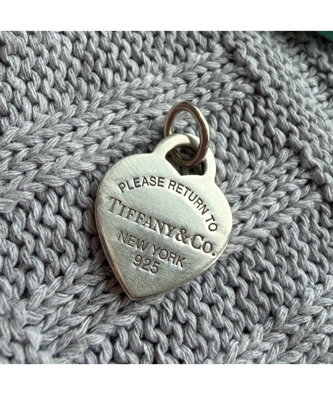 TIFFANY&CO Серебрянный серебряный кулон, фото 8
