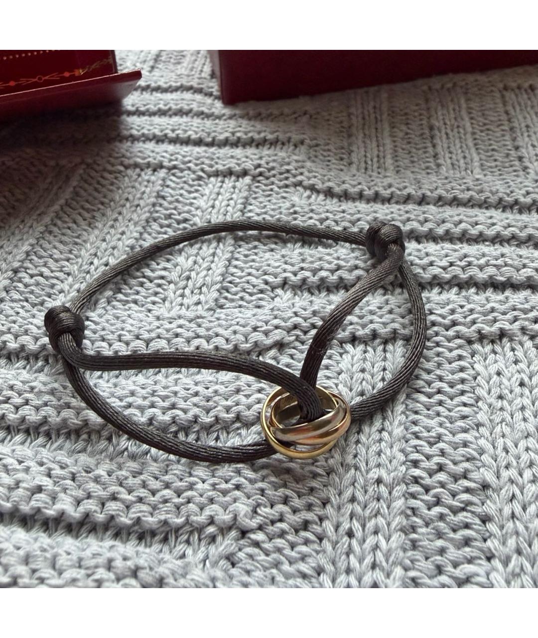 CARTIER Антрацитовый браслет из желтого золота, фото 9